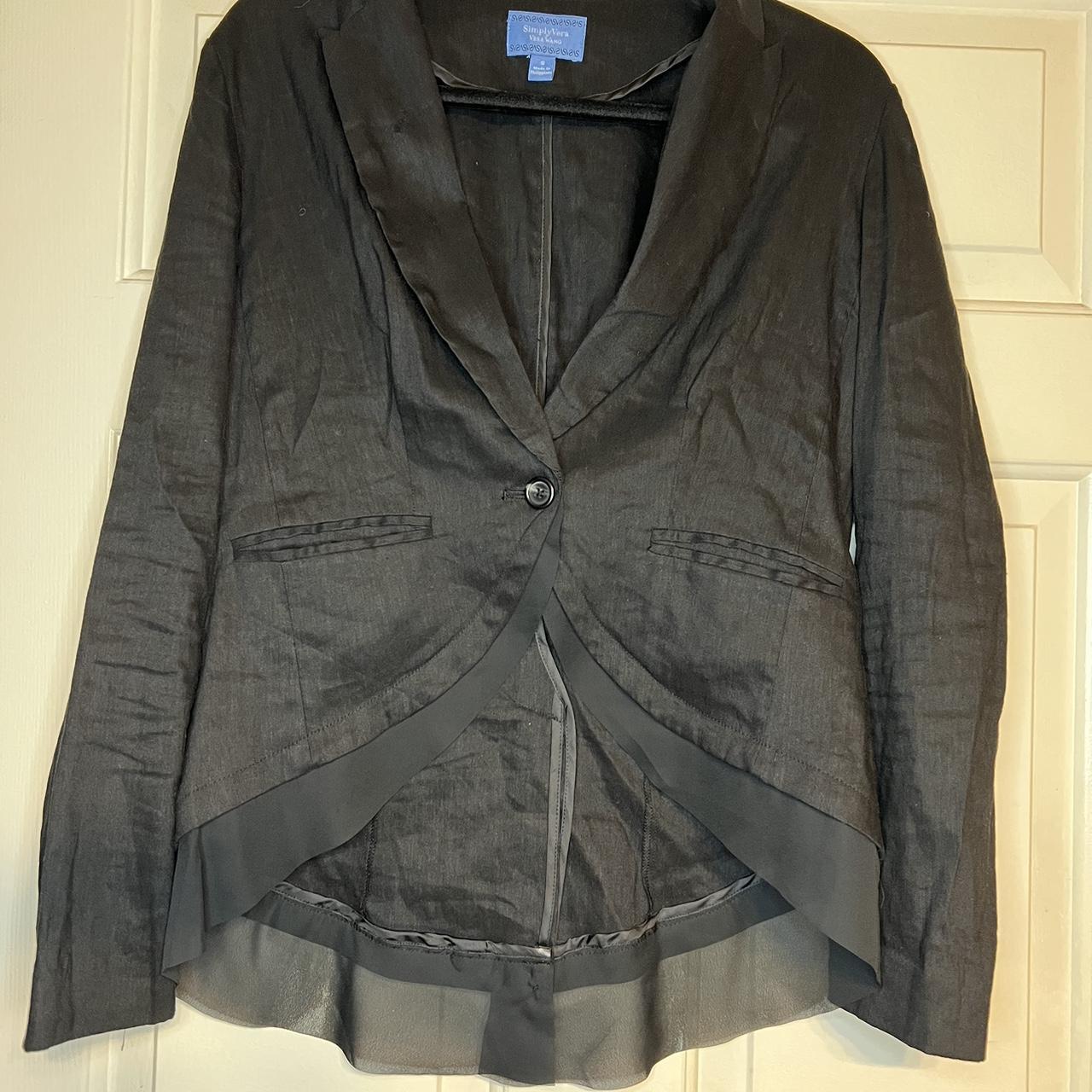 Simply Vera Vera Wang Women's Black Cardigan | Depop