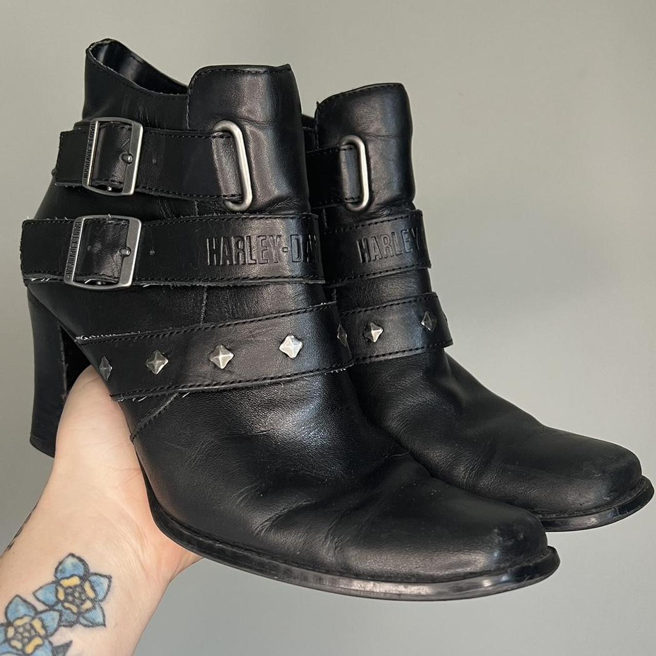 Harley davidson 2024 womens ankle boots