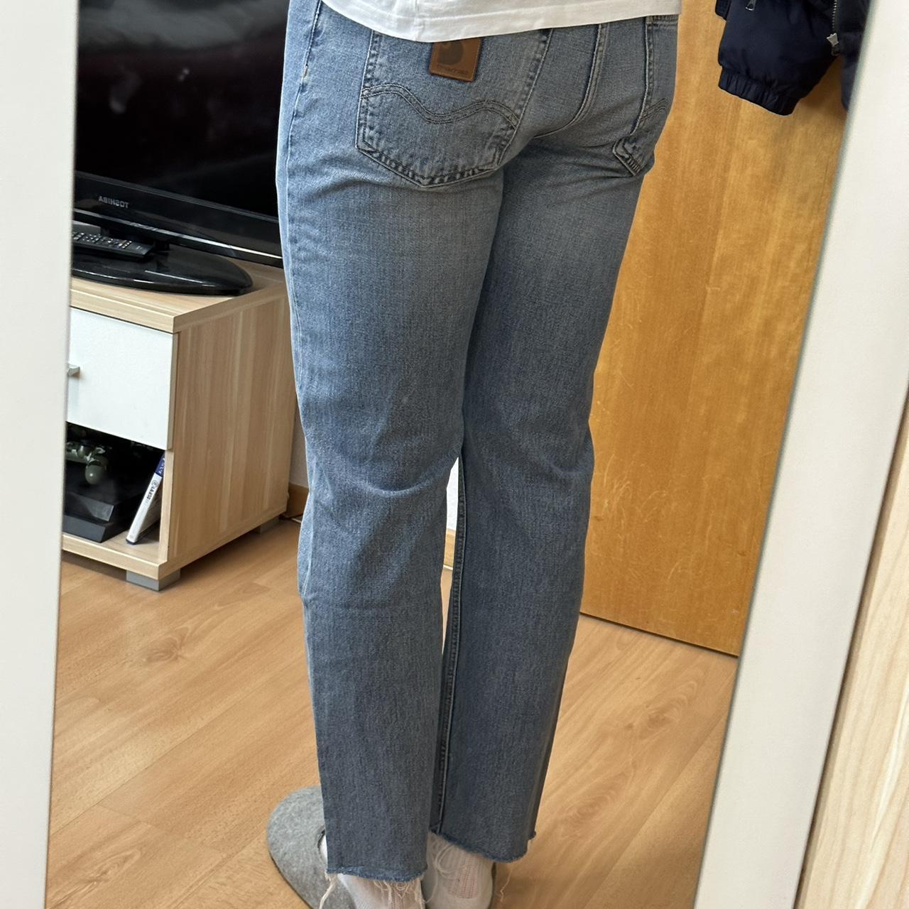 Carhartt WIP jeans, die enden habe ich abgeschnitten. - Depop