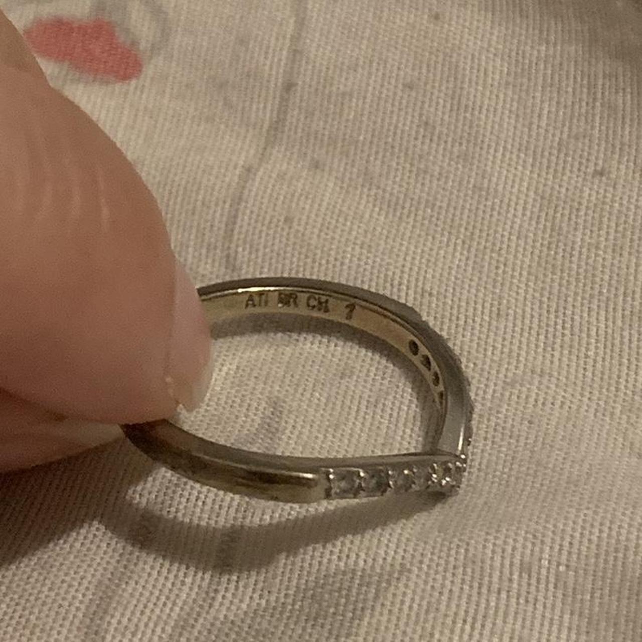 Women's Ring - Silver – Silver tone stackable rin… - image 2