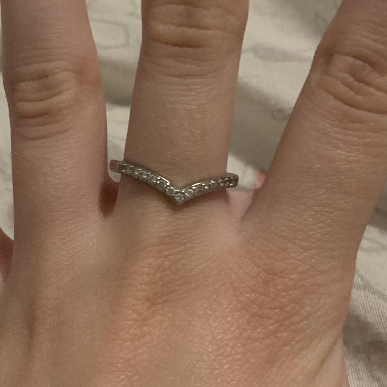 Women's Ring - Silver – Silver tone stackable rin… - image 3