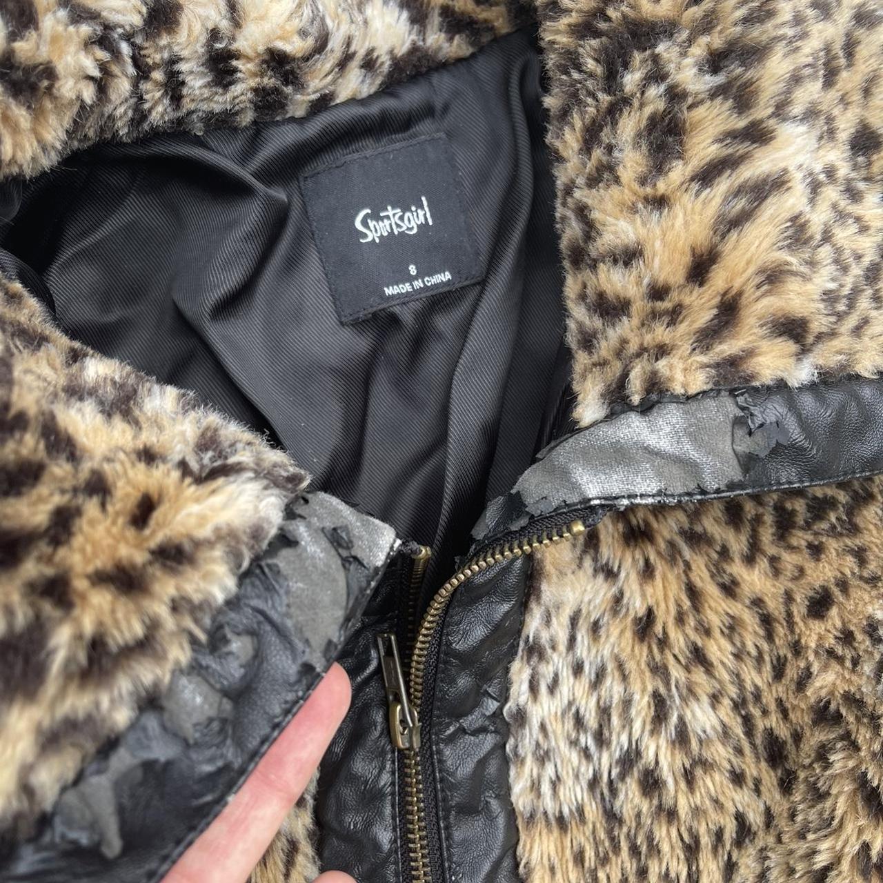 Sportsgirl leopard outlet jacket