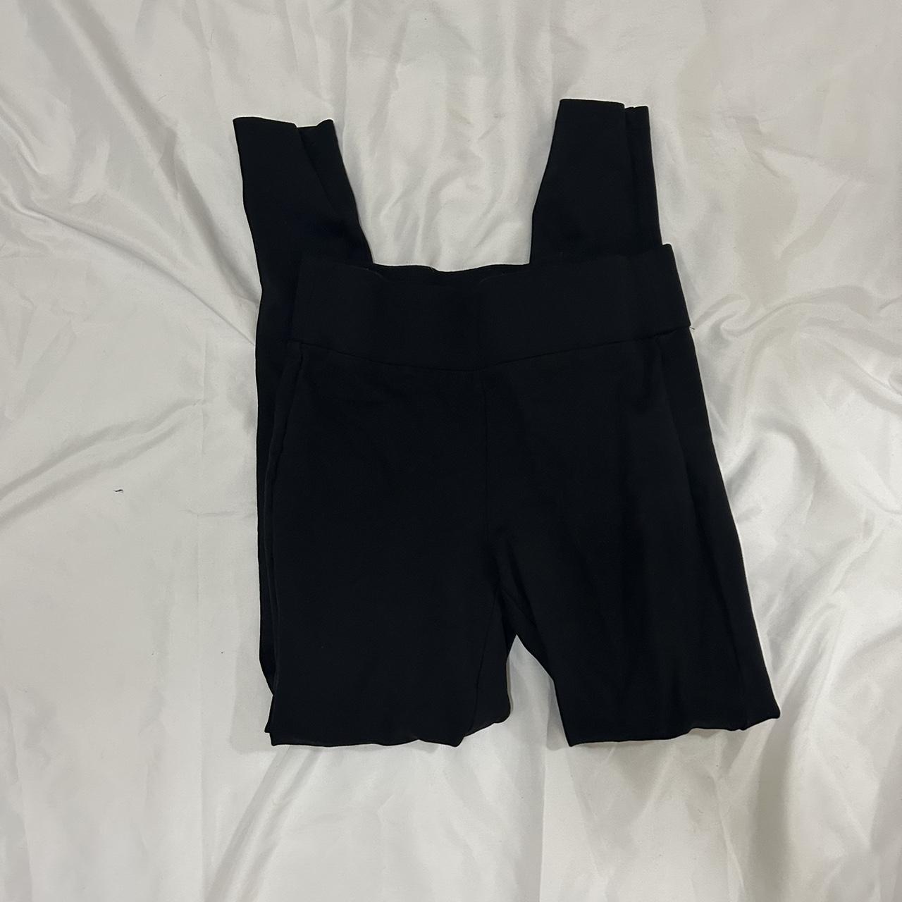 LOFT Women's Black Leggings Depop
