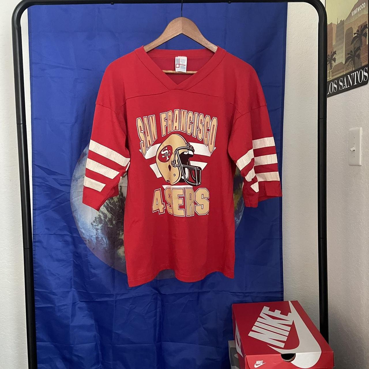 Vintage San Francisco 49ers Jersey Great - Depop