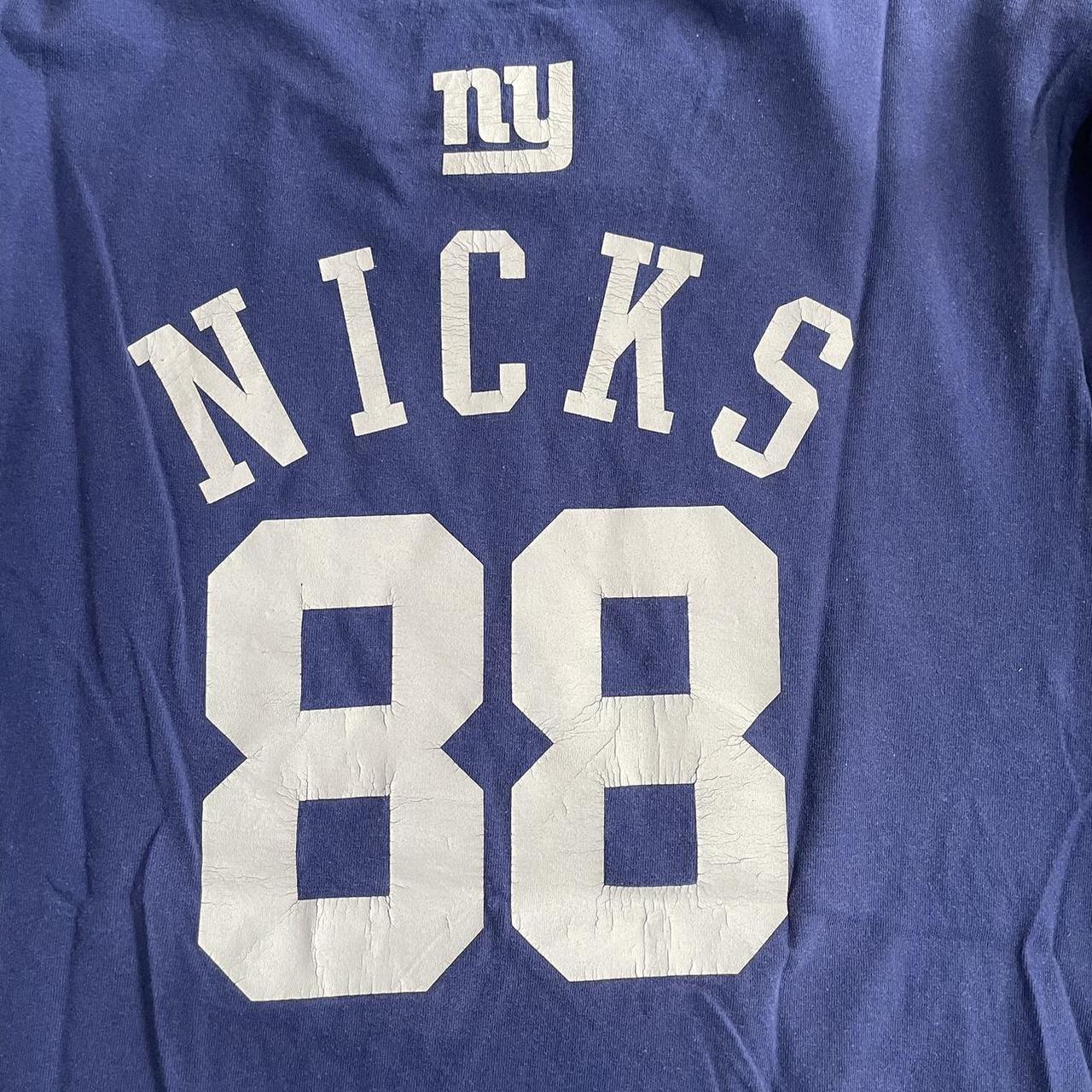 Hakeem Nicks # 88 New York Giants Black Jersey SZ XXL