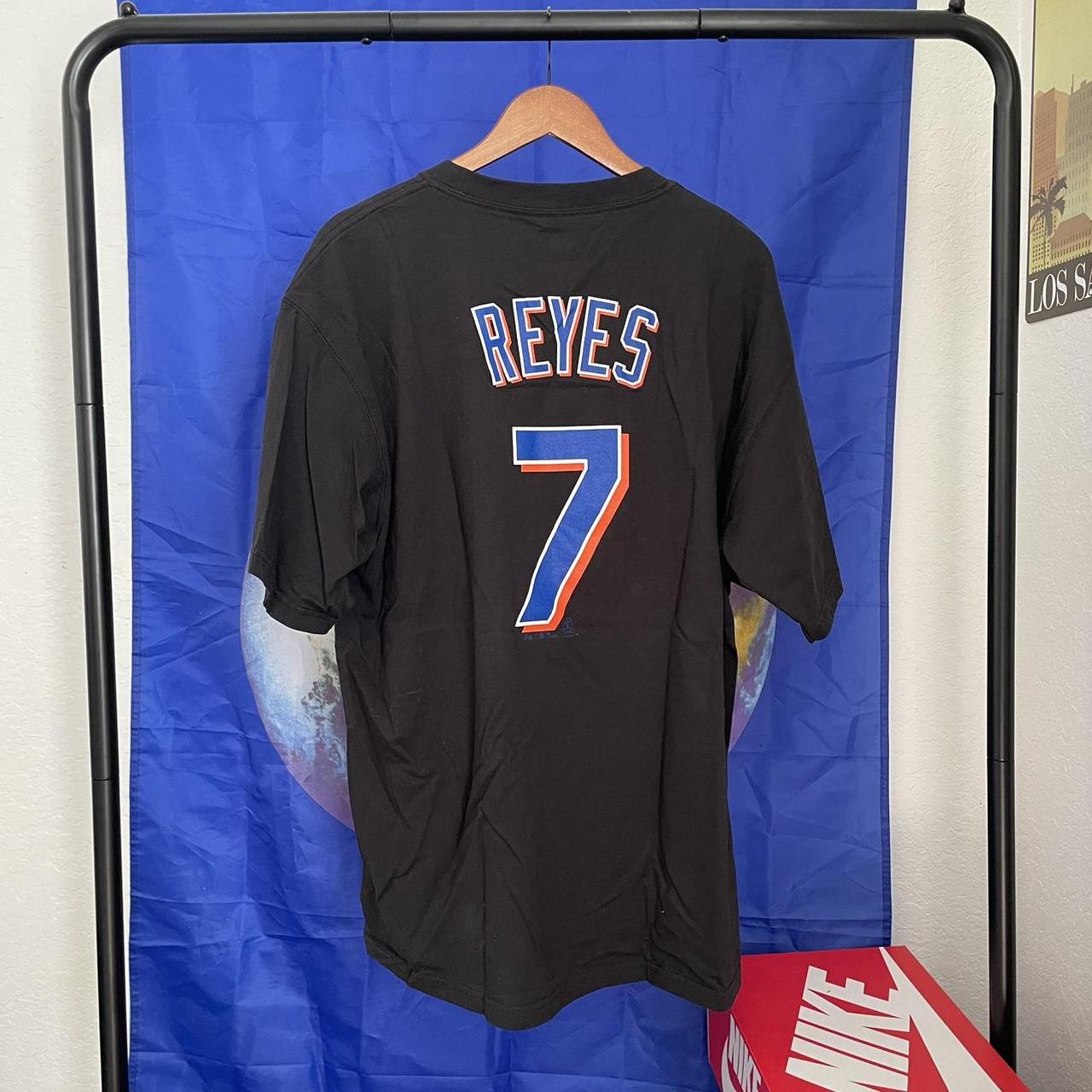 Men's Large Nike New York Mets Jersey Jose Reyes 7 