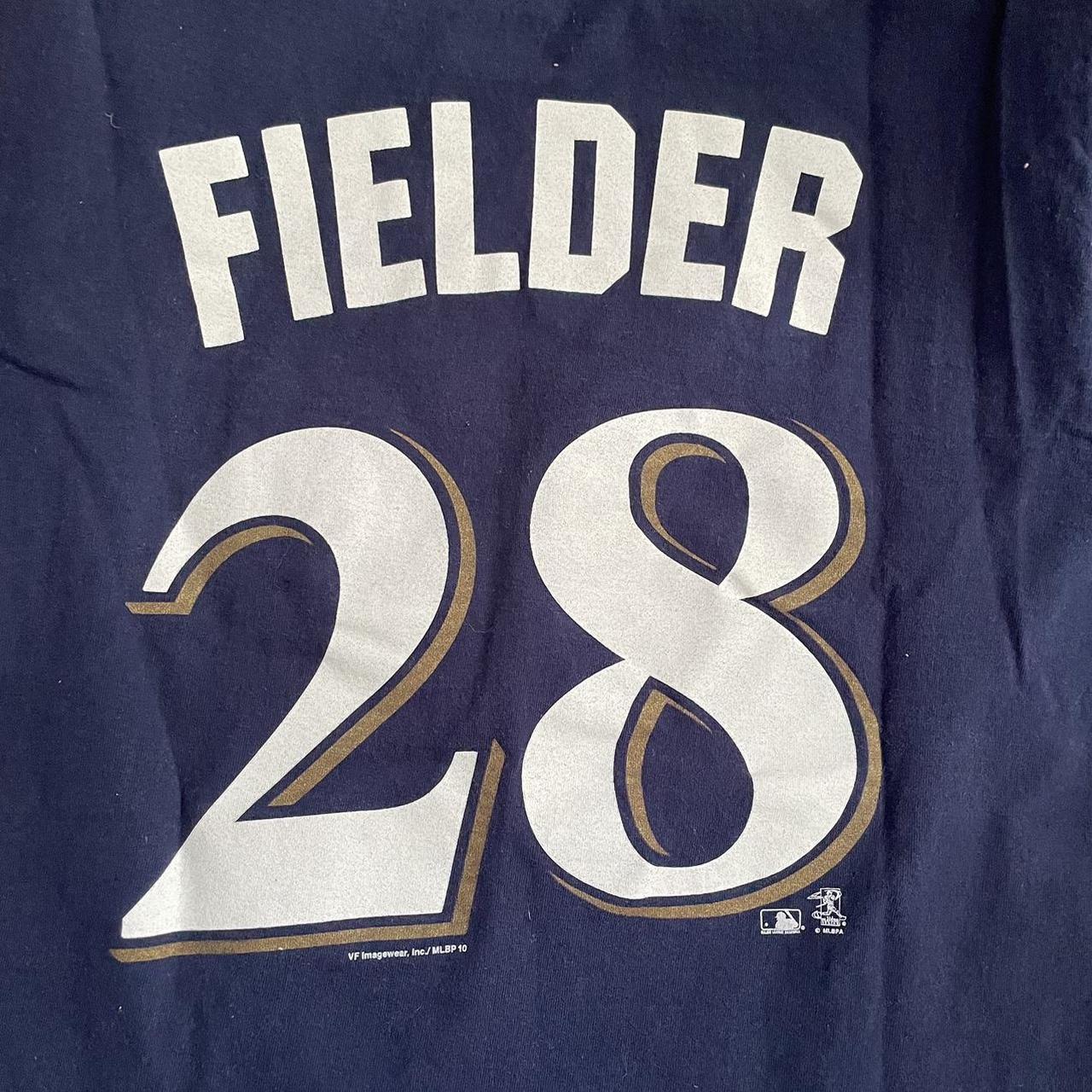 Milwaukee Brewers alternate jersey Prince Fielder 28 - Depop