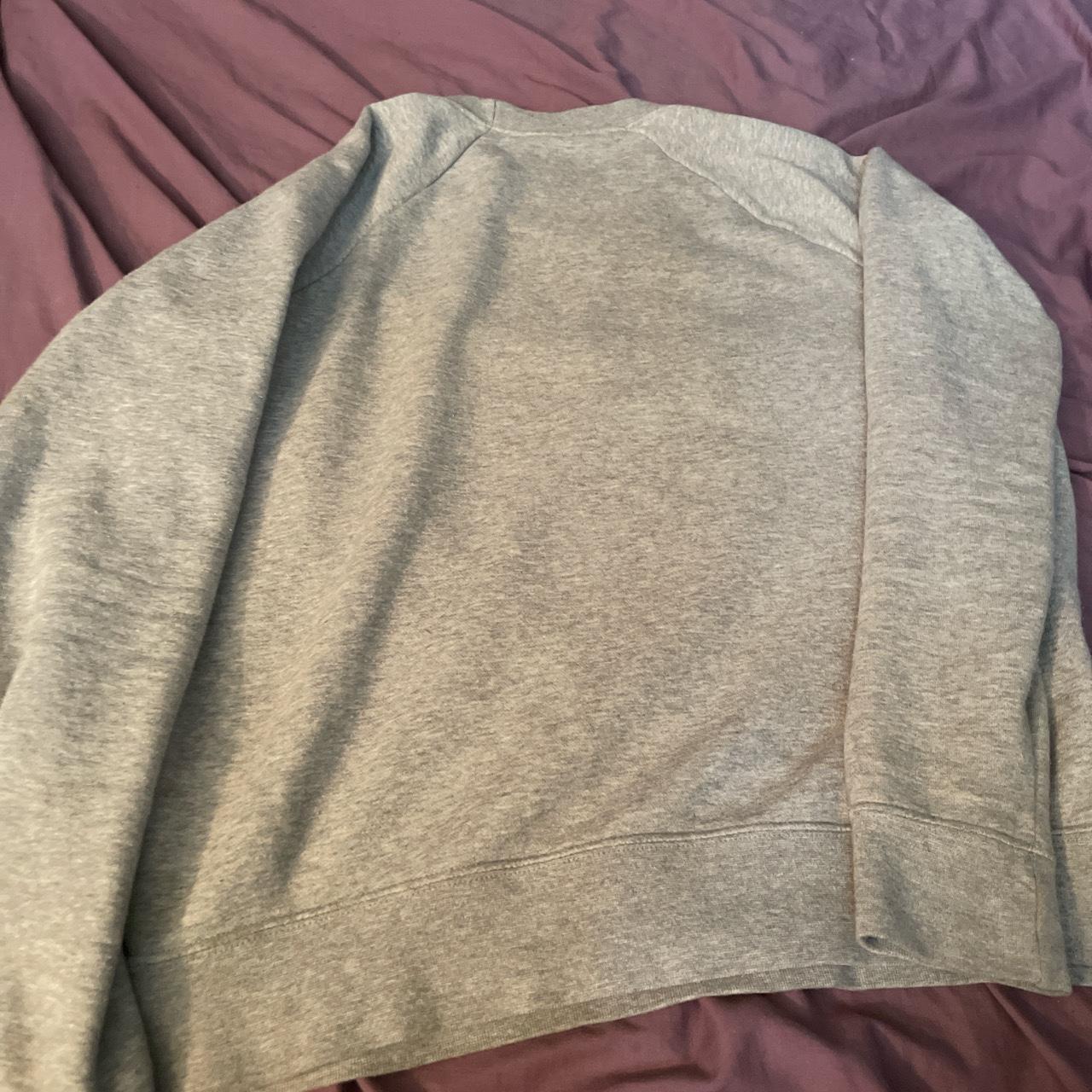 mens nike jumper grey