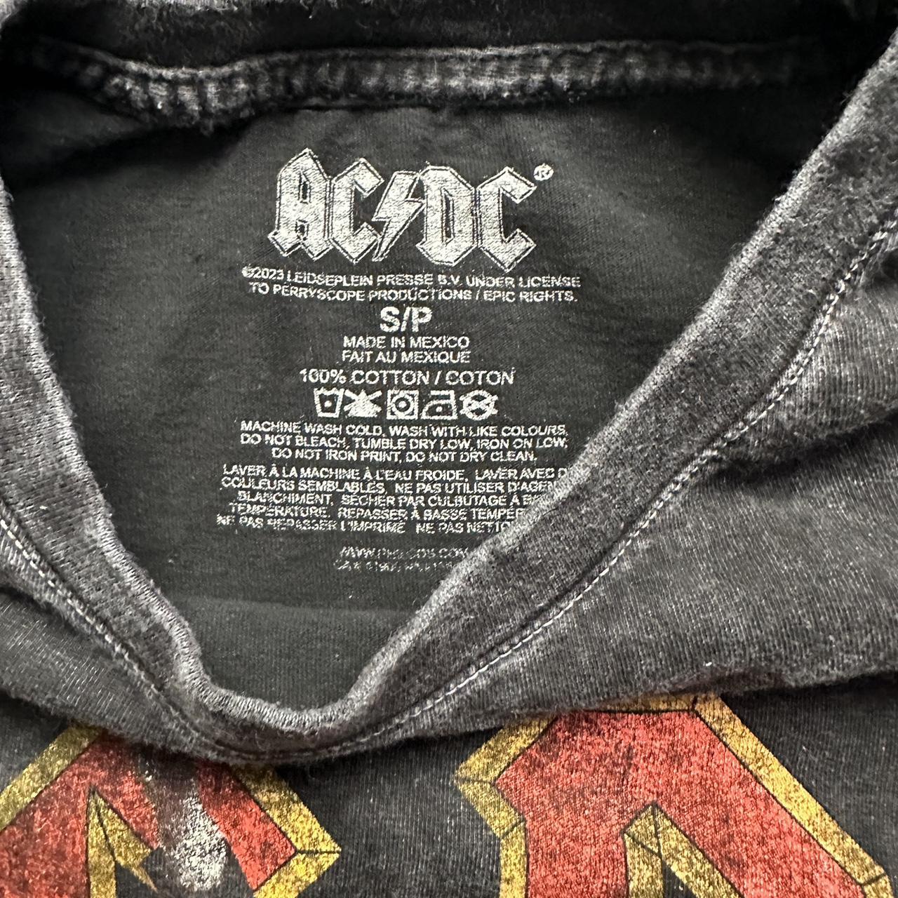 ac/dc graphic tee #vintage #acdc - Depop