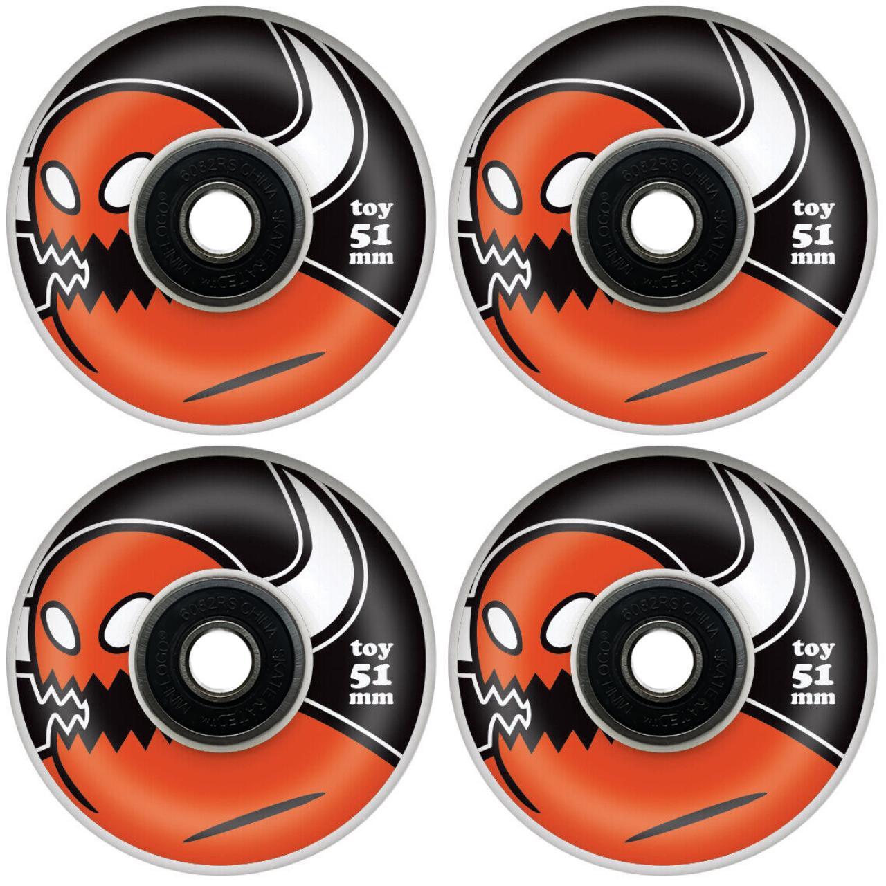 Toy Machine Monsters 51mm 100a Skateboard Wheels +... - Depop