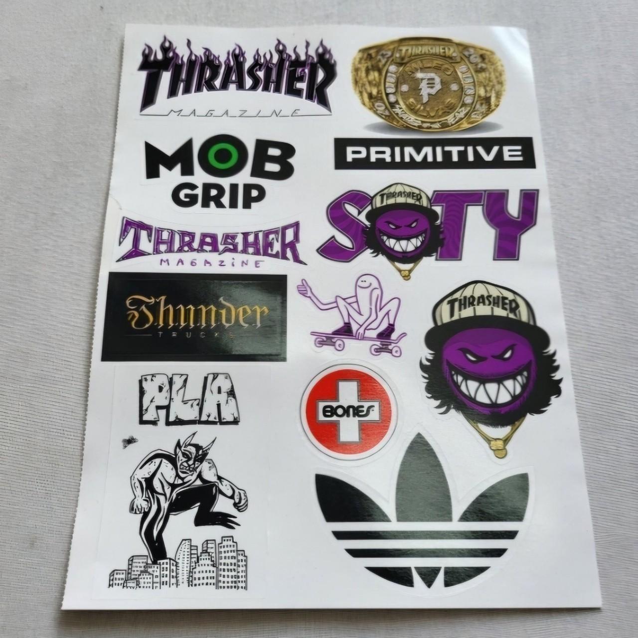 SUPREME MOLOTOV MINI 緩かっ STICKER SHEET