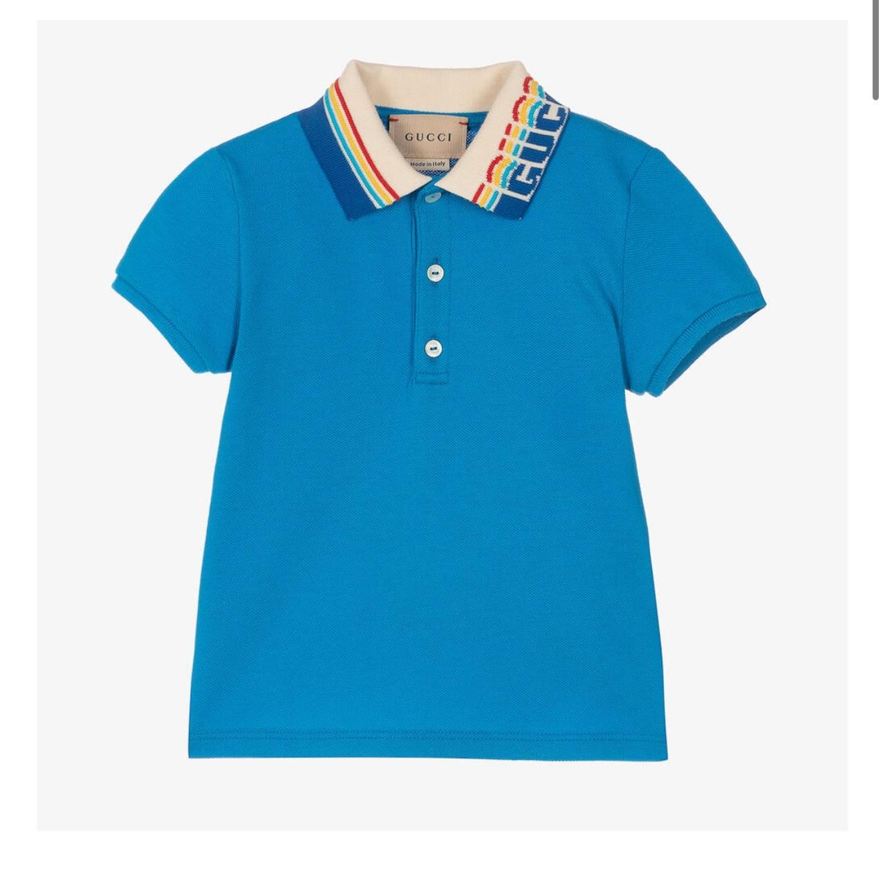 GUCCI Boys hot Polo Short Sleeve Top Size 12