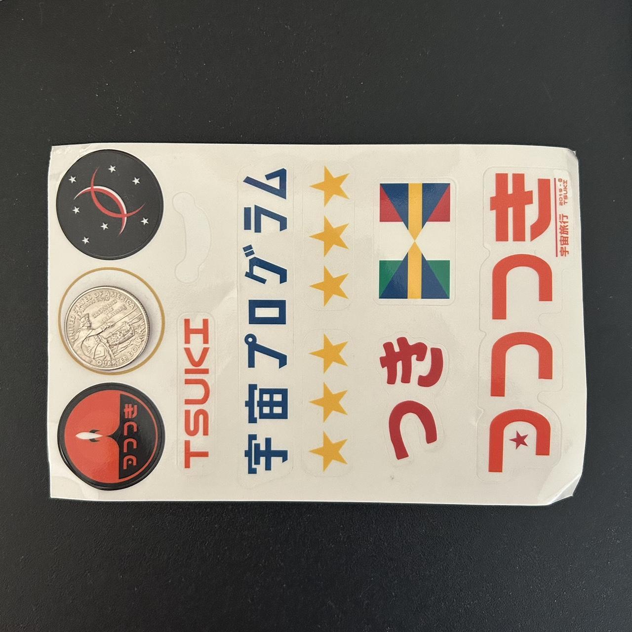 Tsuki Market space sticker pack I believe this item... - Depop