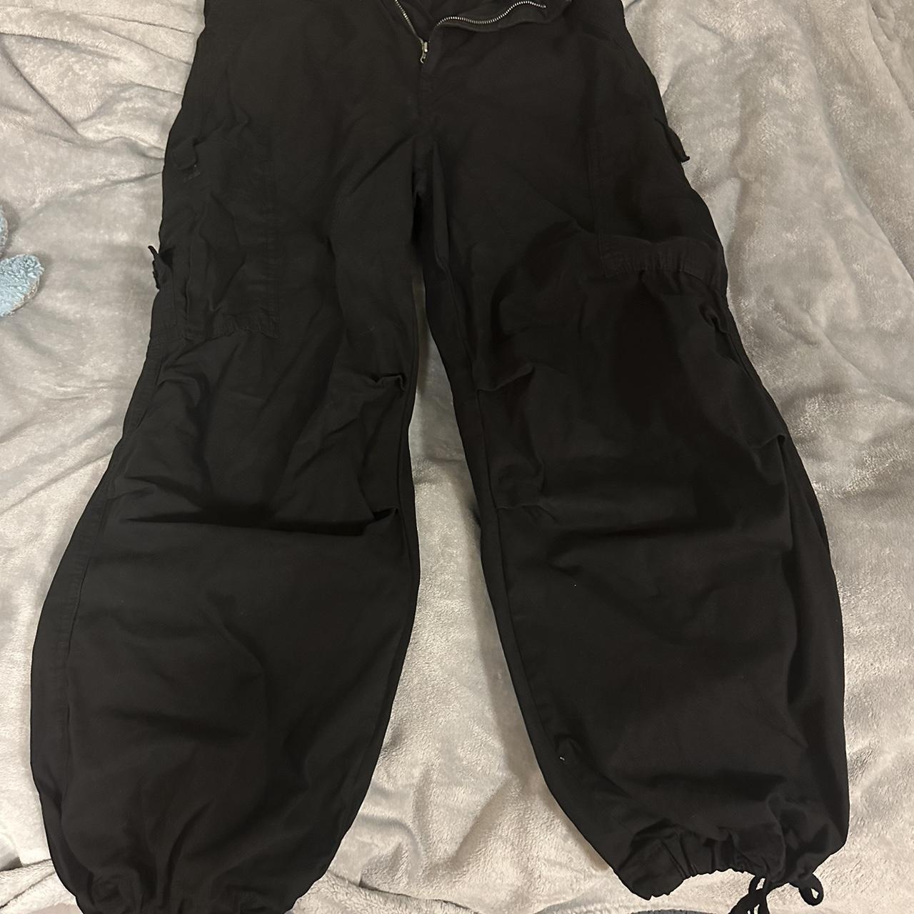 パンツ Jaded London Black Parachute Cargo Pants Shop Black Parachute Cargo Pants | Jaded London | Clothing