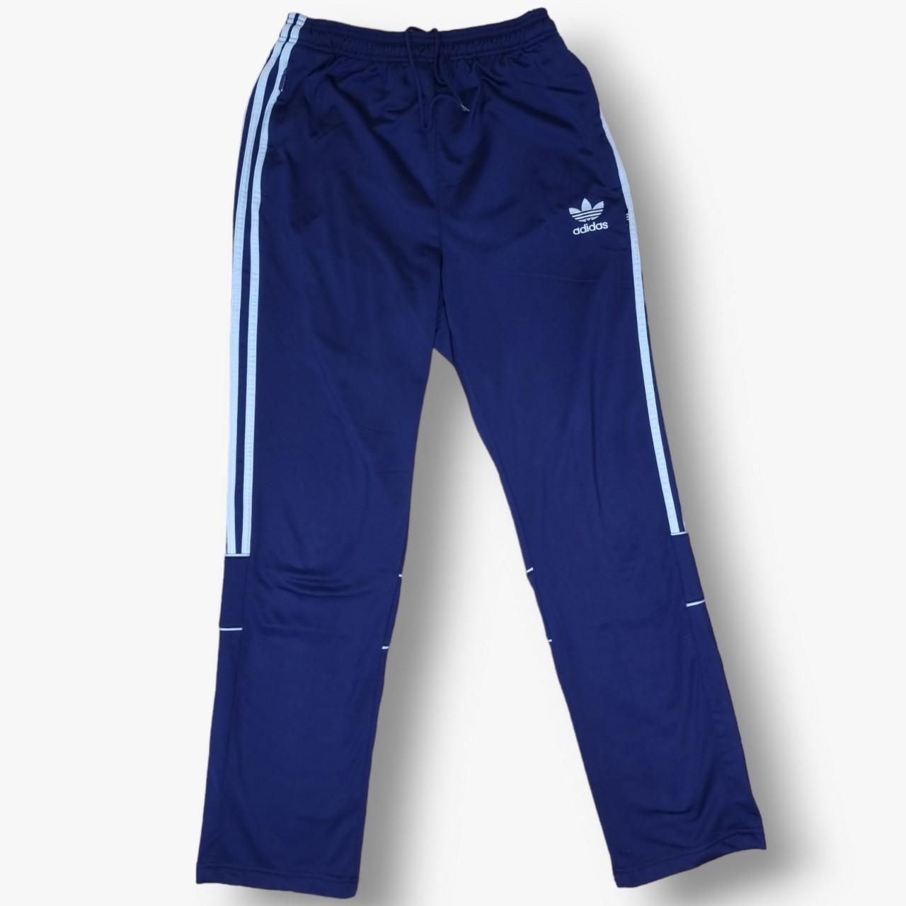 Adidas Men's Blue and Navy Joggerstracksuits Depop