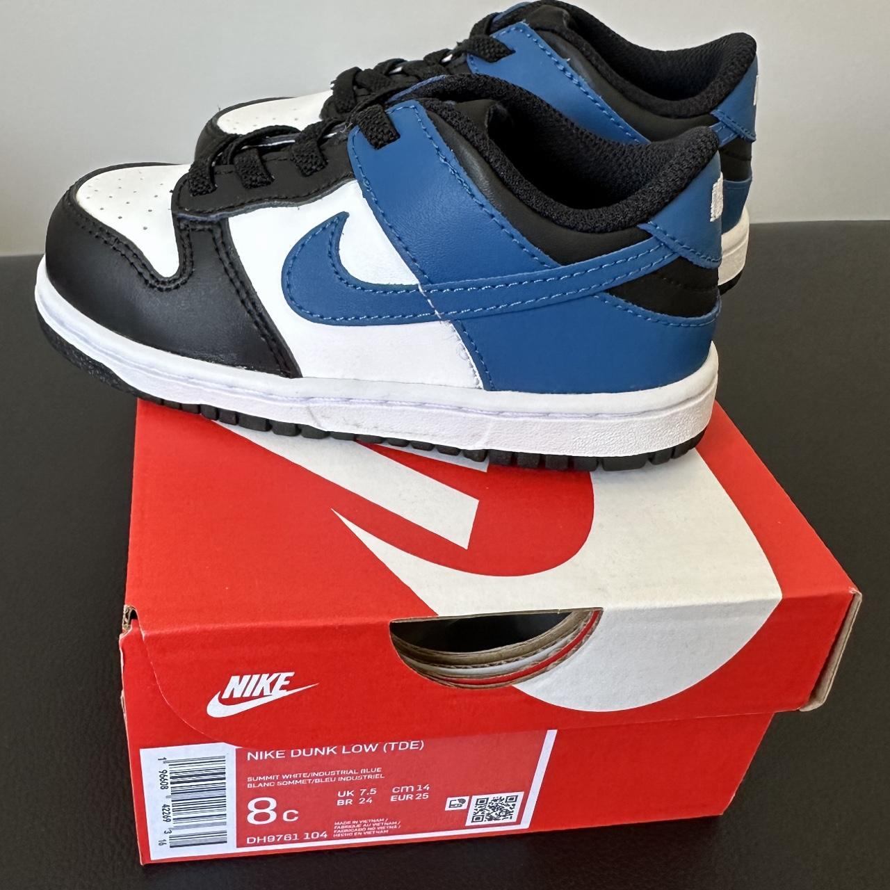 Brand new Nike kids Dunk low sneakers (TDE) Size:... - Depop