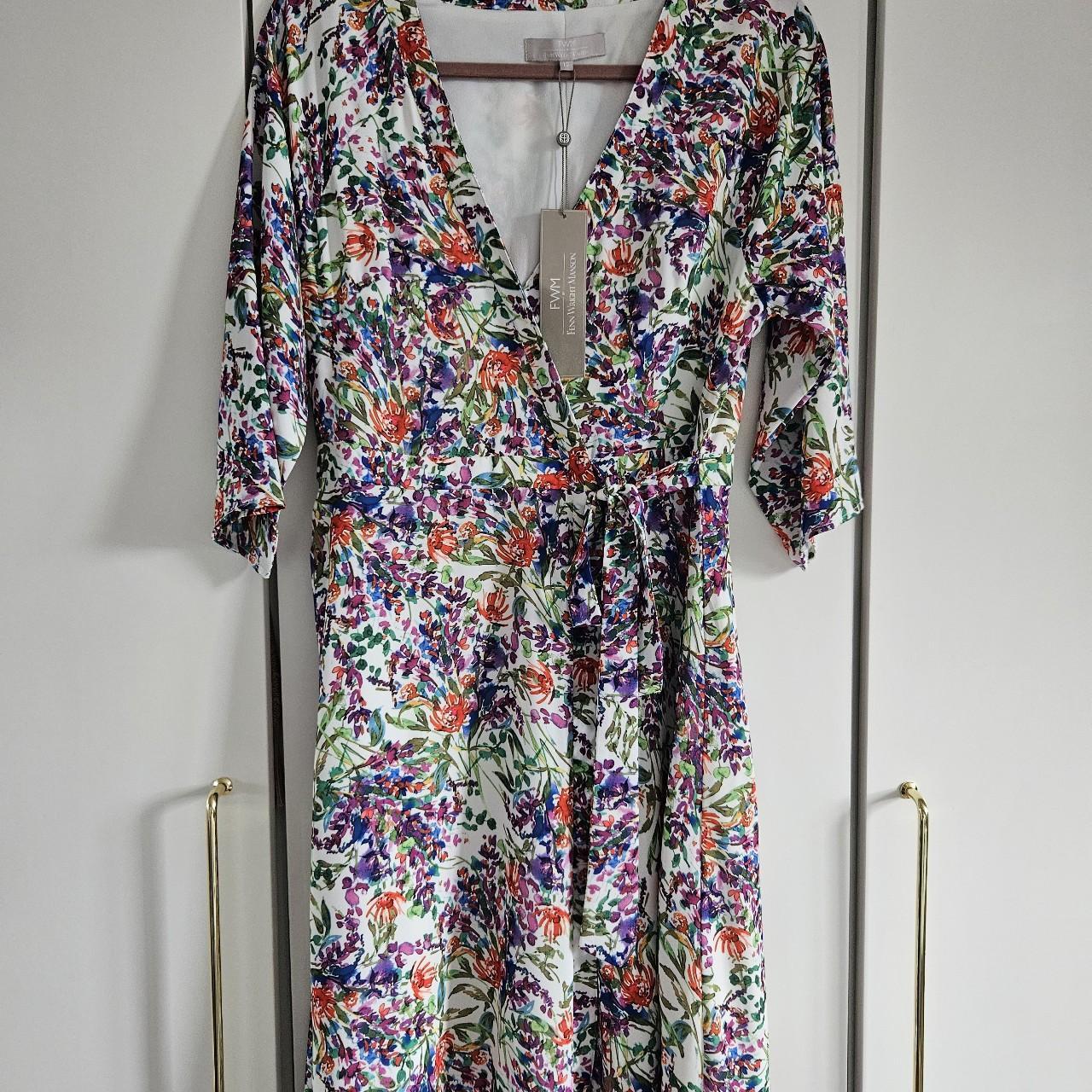 BNWT Fenn Wright Manson floral brights faux Depop