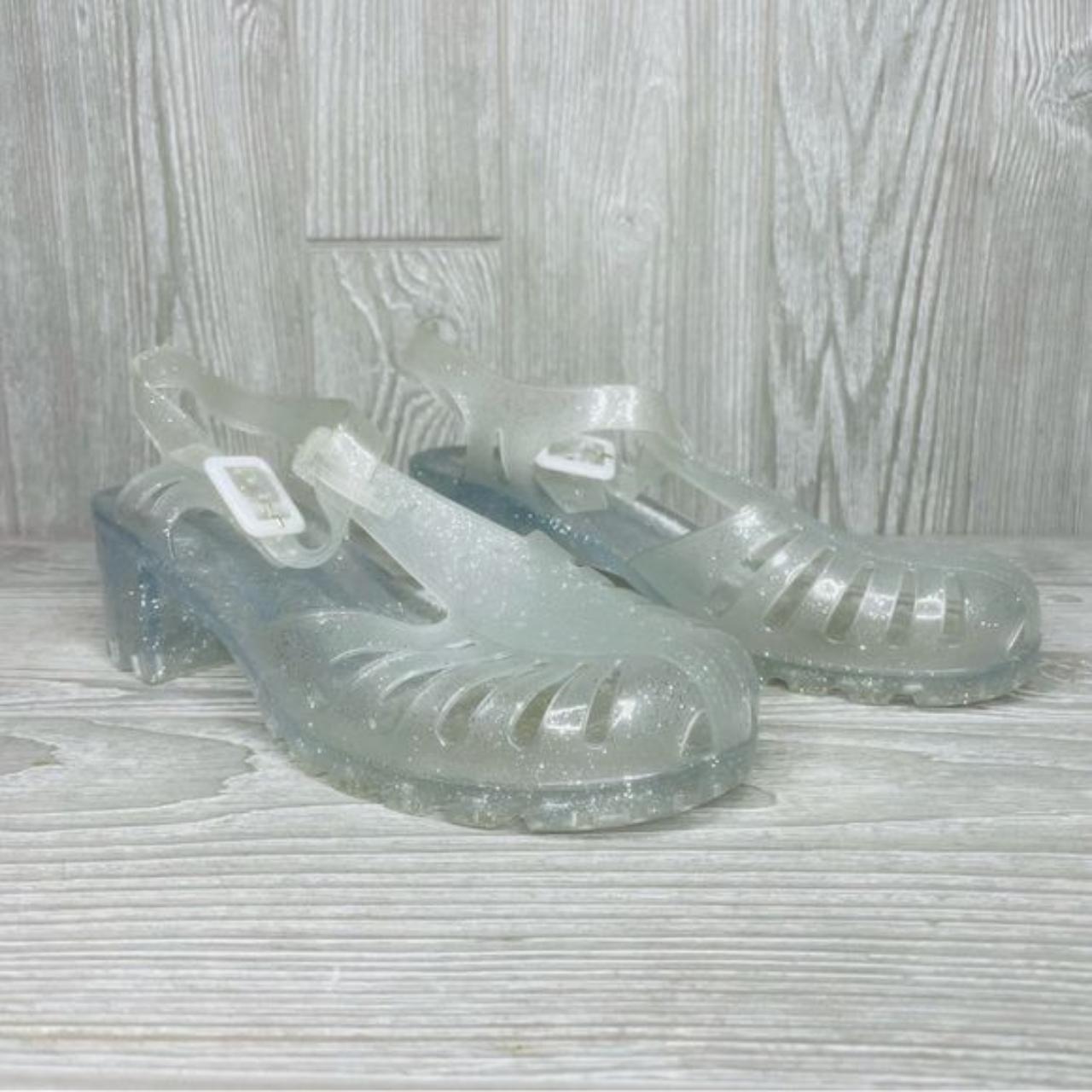 Retro style Bamboo Sugar 01 T Strap Heel Jelly