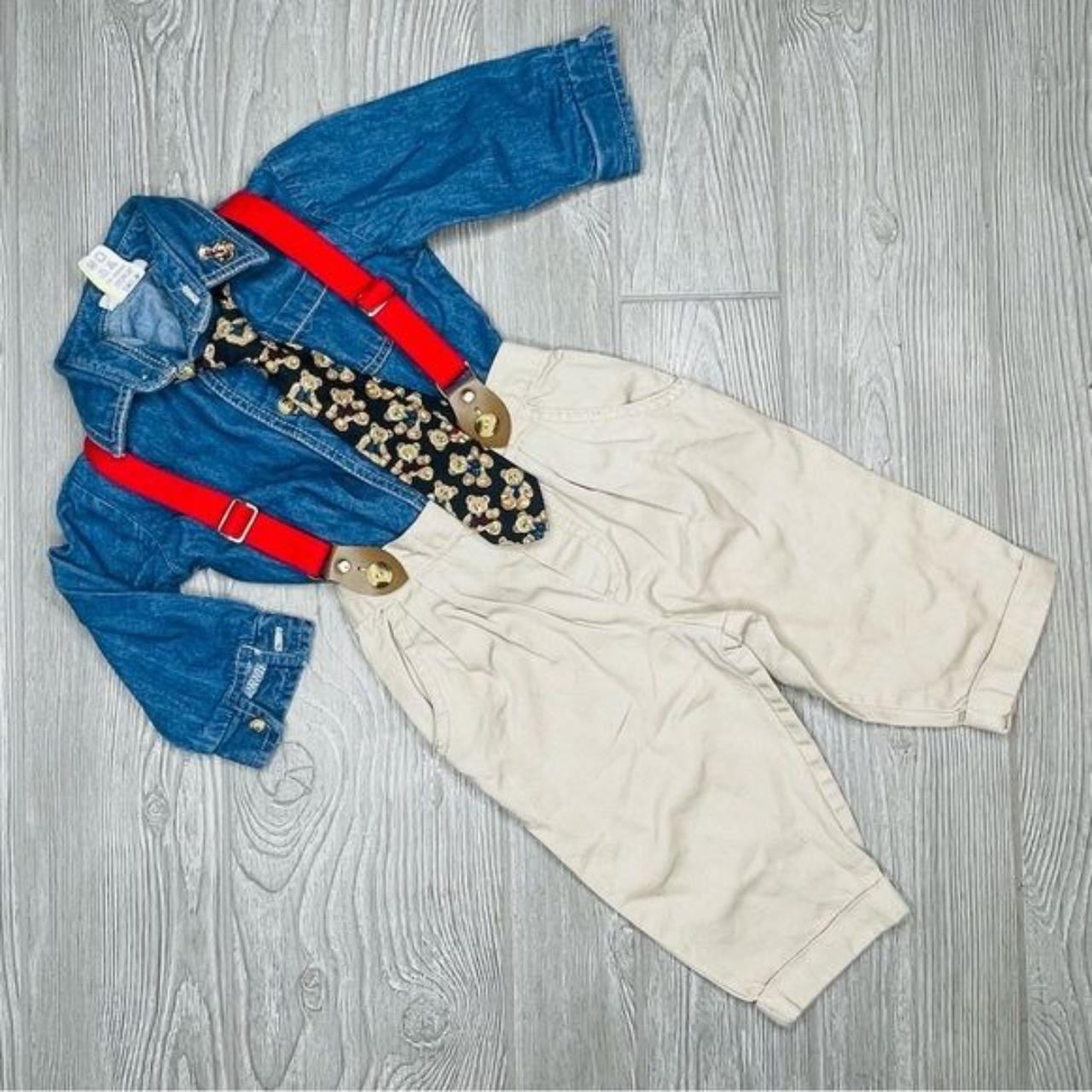 Vintage 90s retro baby outfit long sleeve shirt Depop