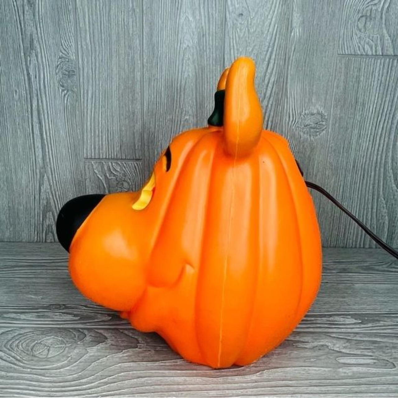 Scooby Doo Halloween Blow Mold Pumpkin Plastic Light... Depop