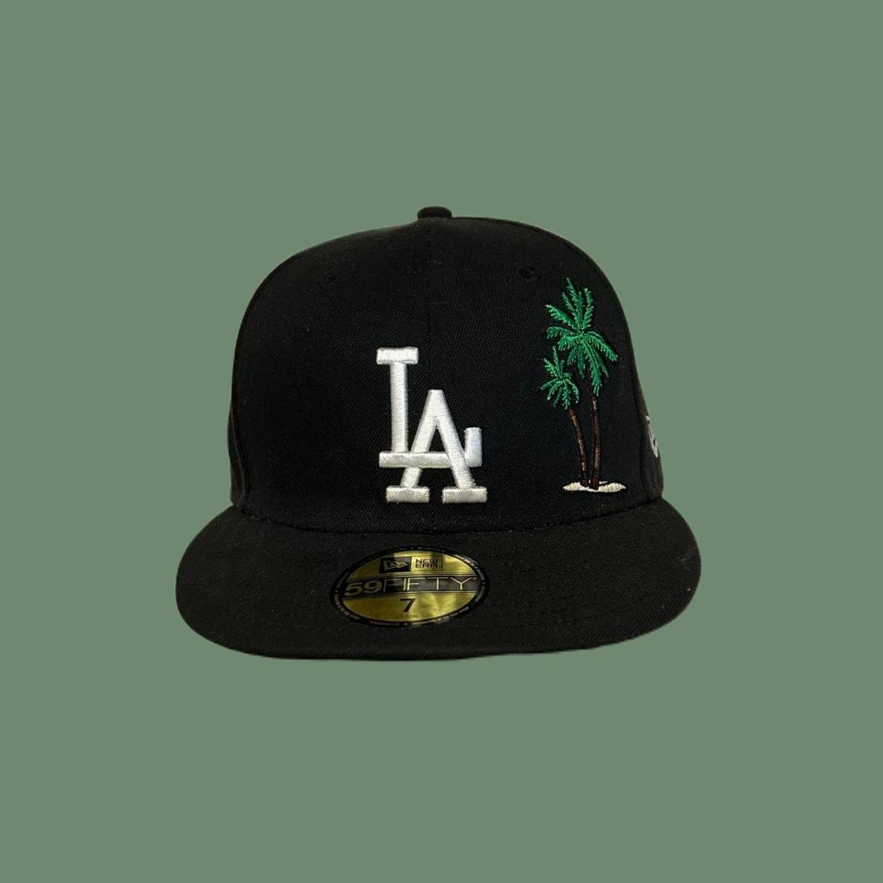 New Era Los Angeles Dodgers Fitted Pink Bottom Forest Green White