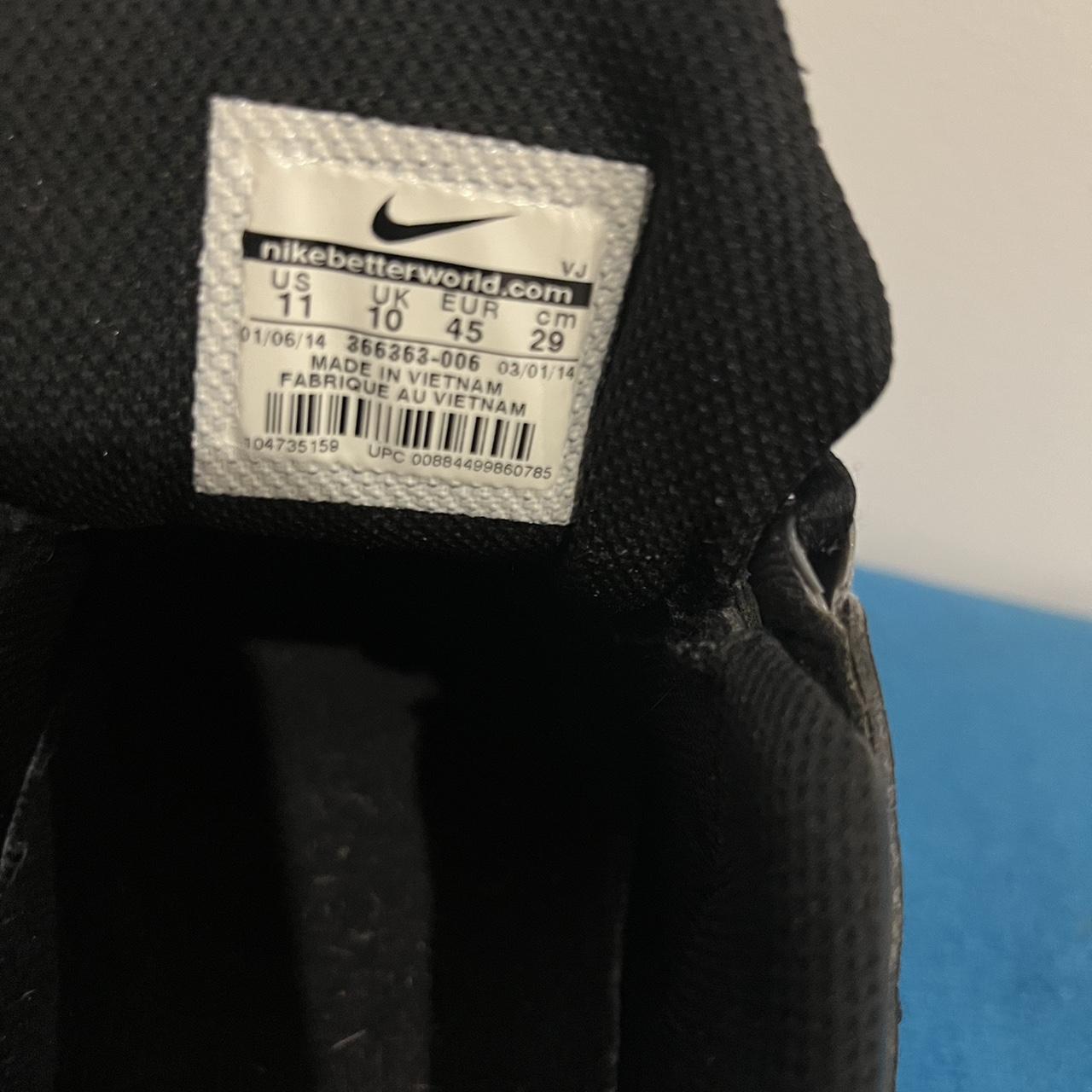 black nike shox