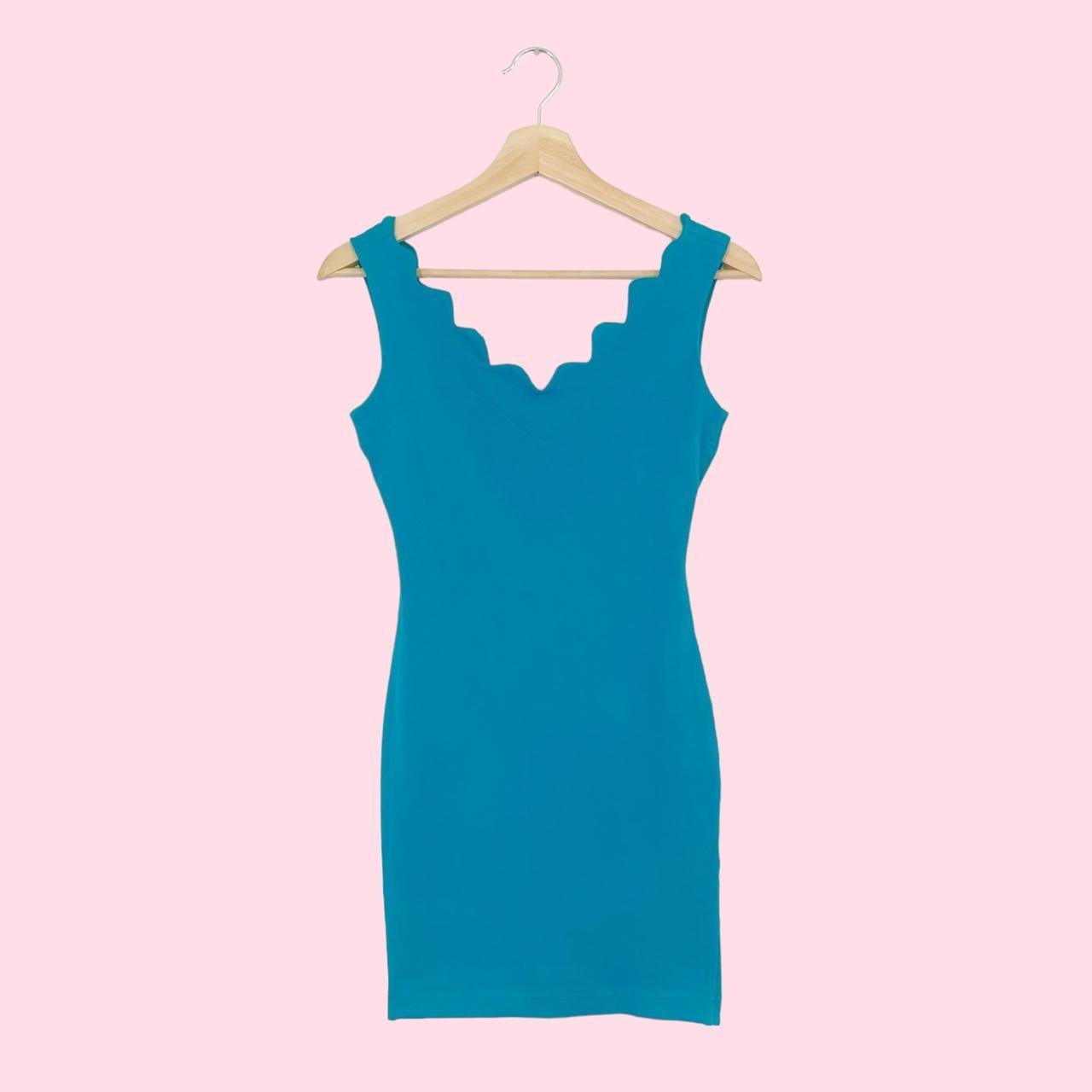 VINTAGE TEAL MINI DRESS • Brand Yes Clothing •... Depop