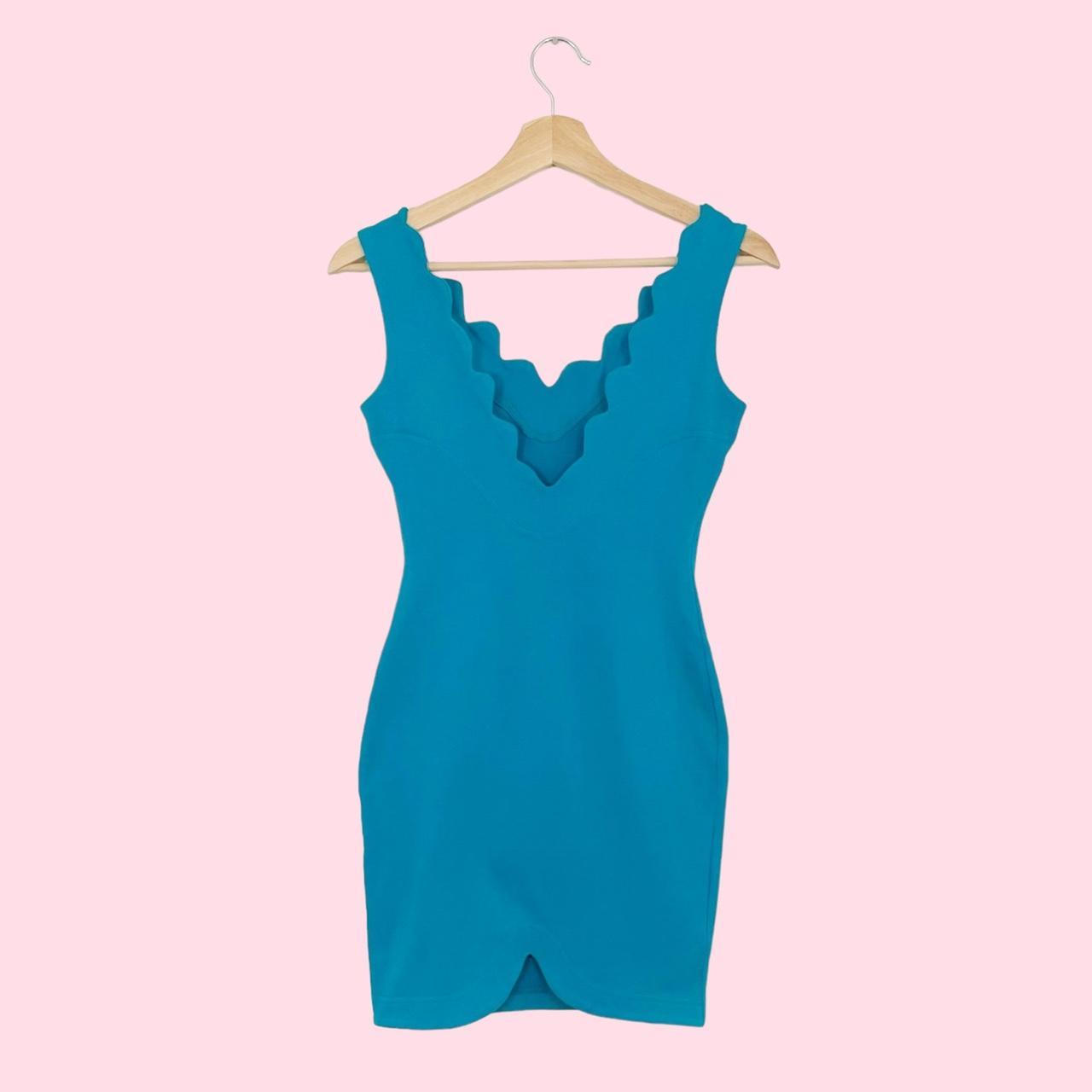 VINTAGE TEAL MINI DRESS • Brand Yes Clothing •... Depop