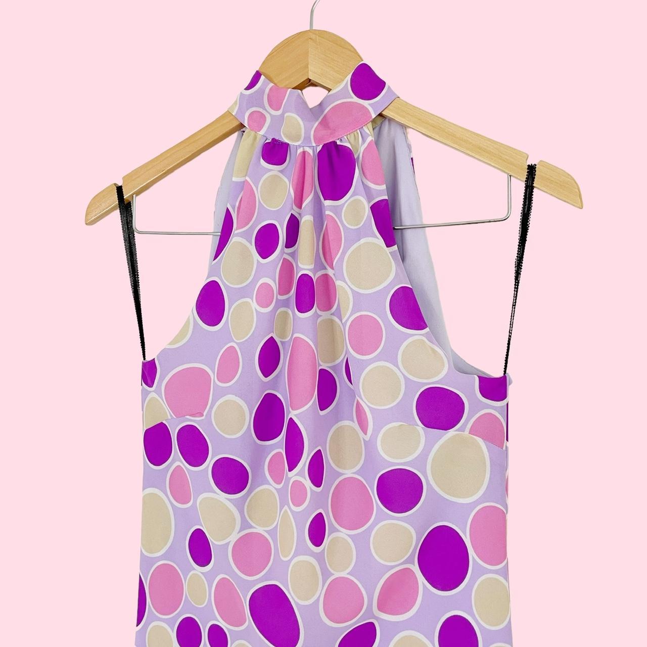 PANDORA Women's Purple and Pink Dress (3)