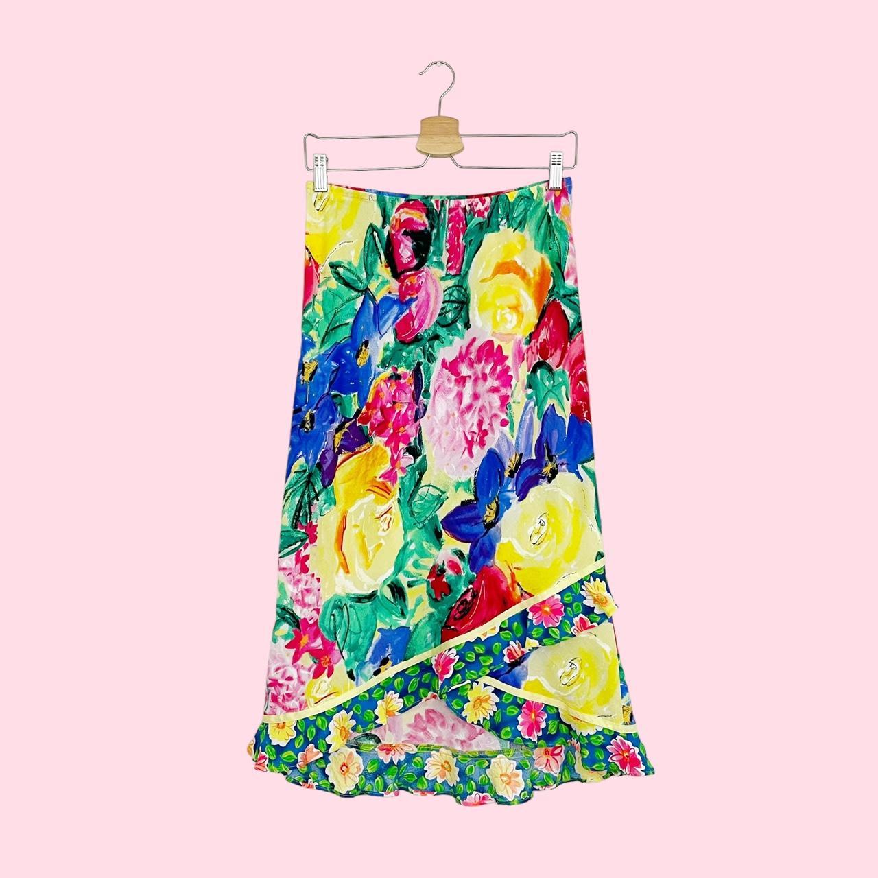 JAM'S WORLD FLORAL MIDI SKIRT • Brand Jams World •... Depop