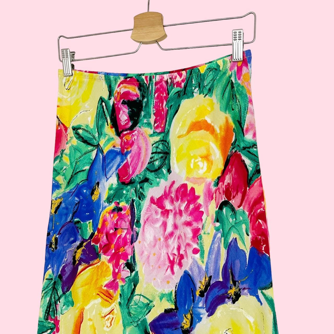 JAM'S WORLD FLORAL MIDI SKIRT • Brand Jams World •... Depop