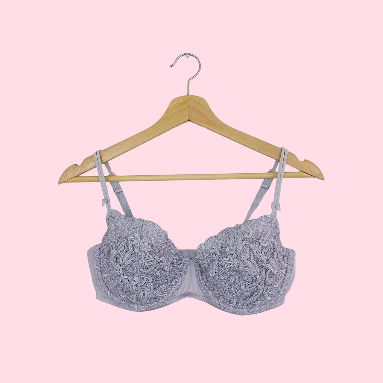 VICTORIA'S SECRET LAVENDER LACE BRA • Brand: - Depop