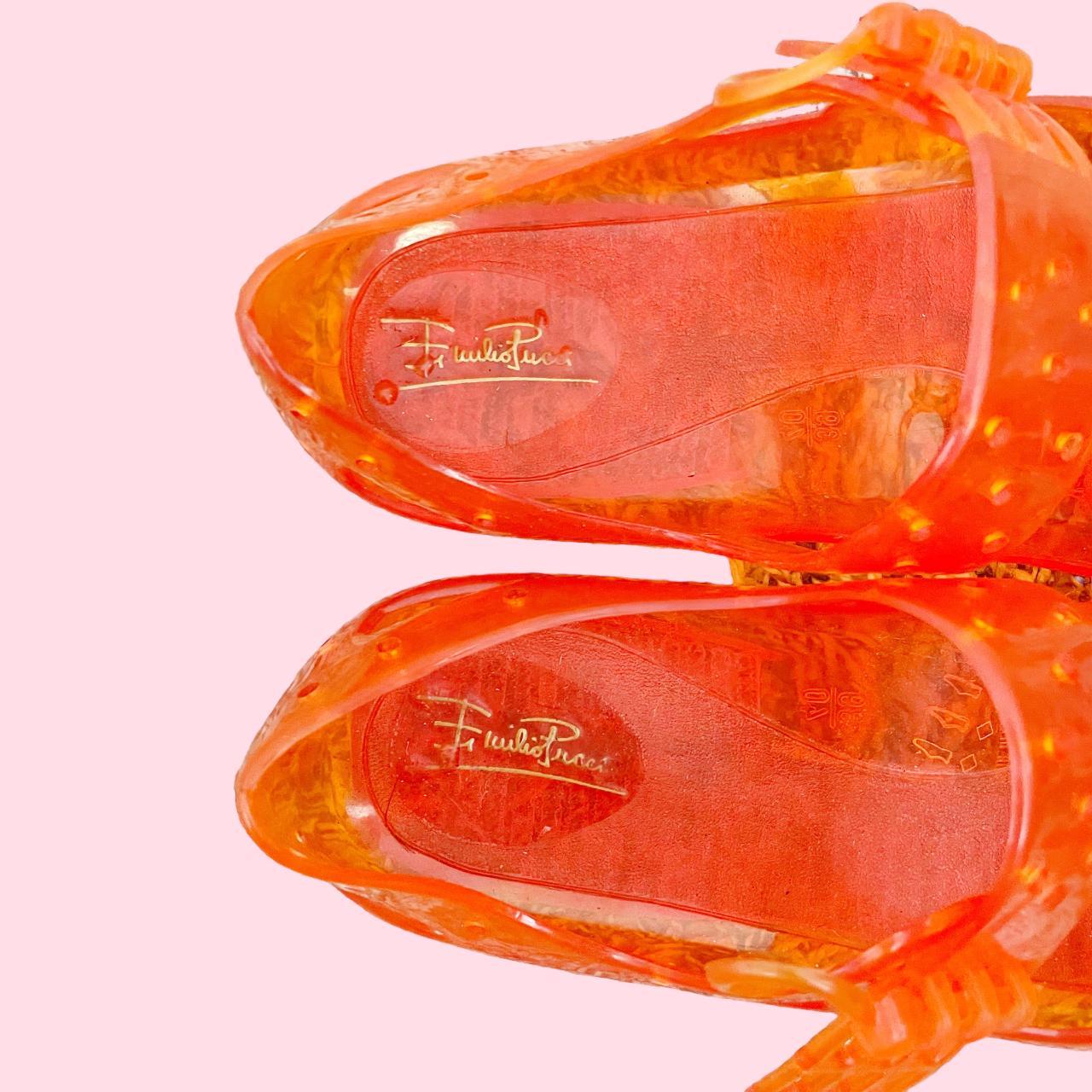 Emilio Pucci Women's Orange and Gold Footwear (4)
