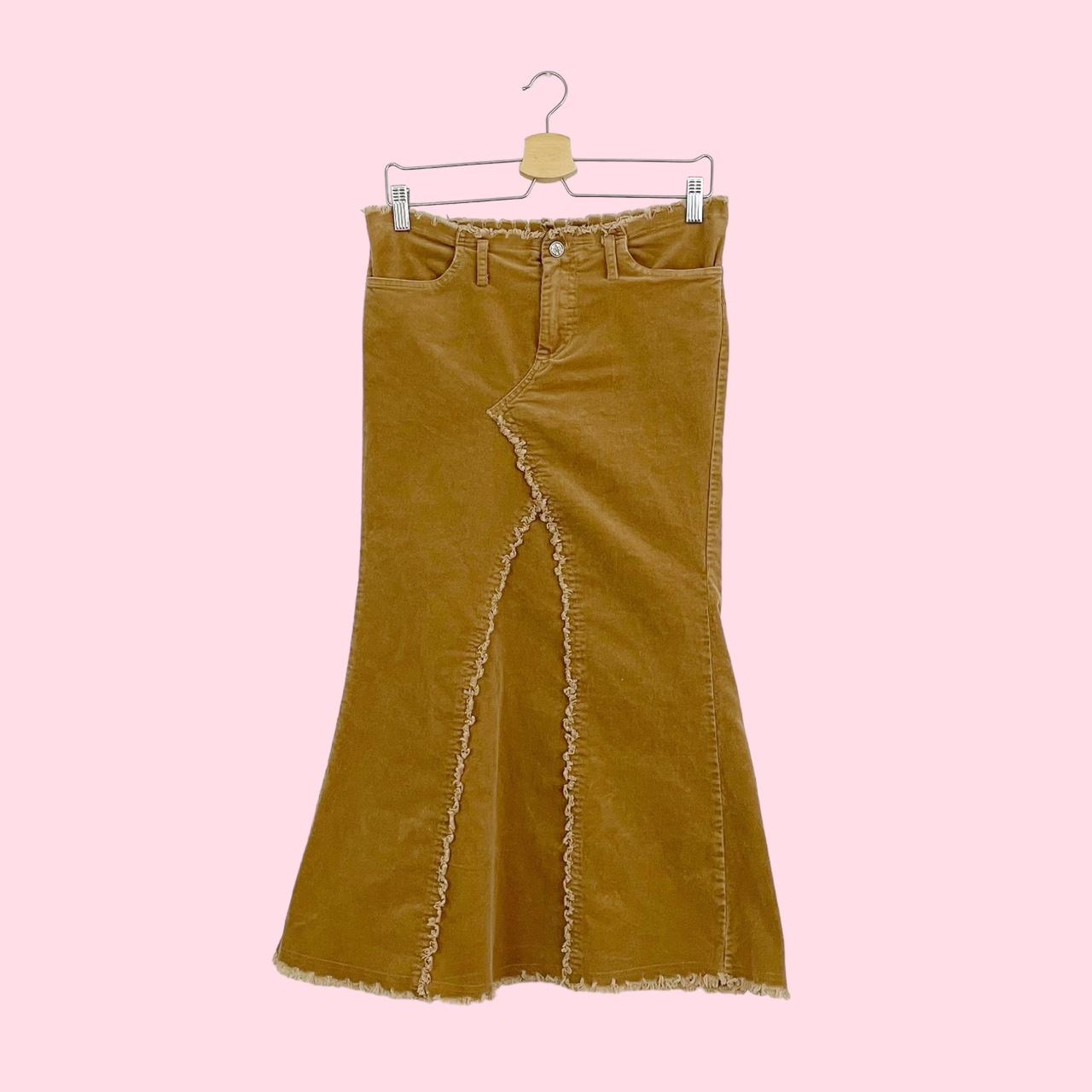 Women's corduroy shop skirt era