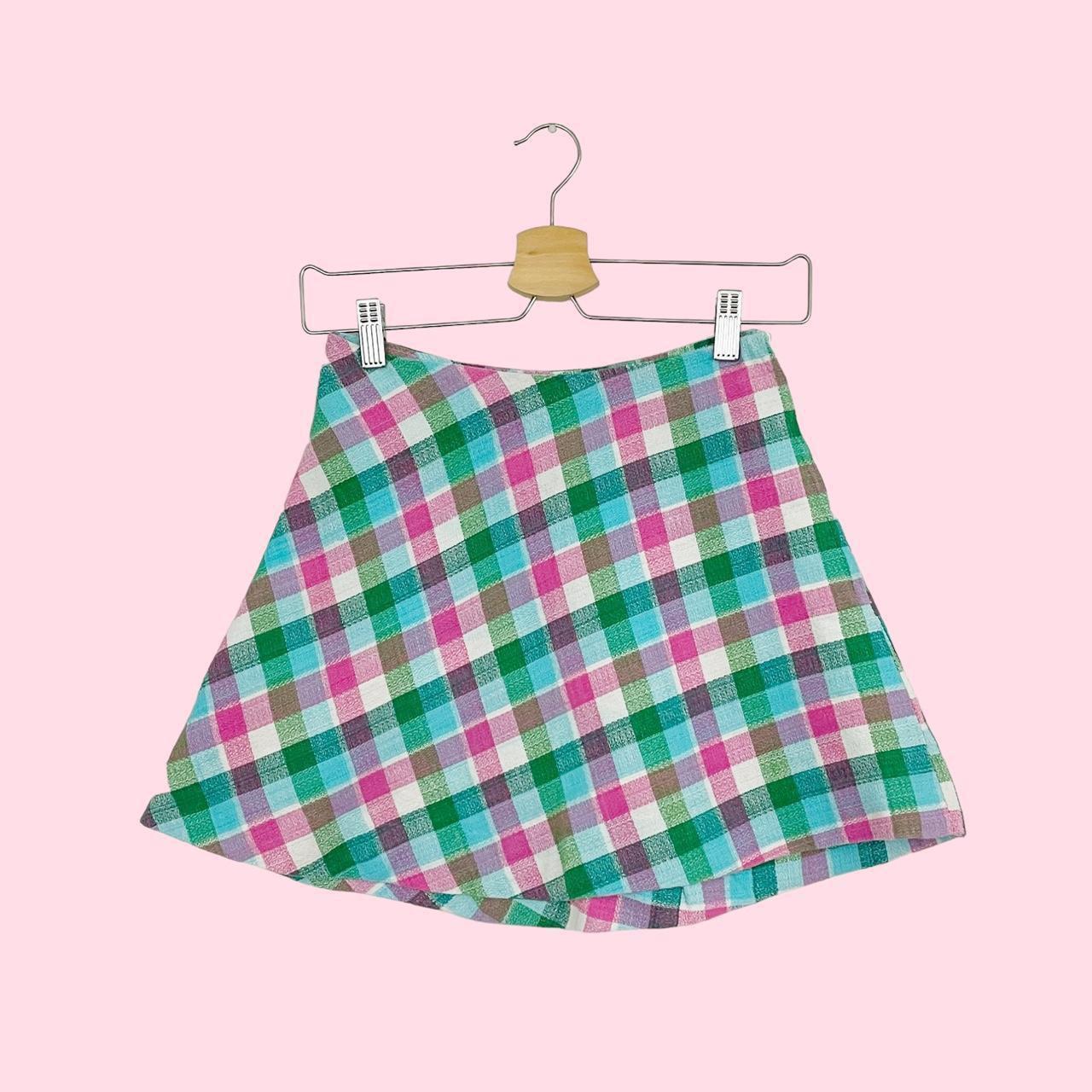 Checkered skirt era best sale