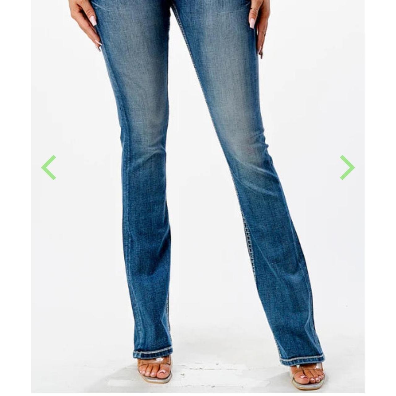 GRACIE IN LA Denim Bootcut Jeans Size M, will easy... - Depop
