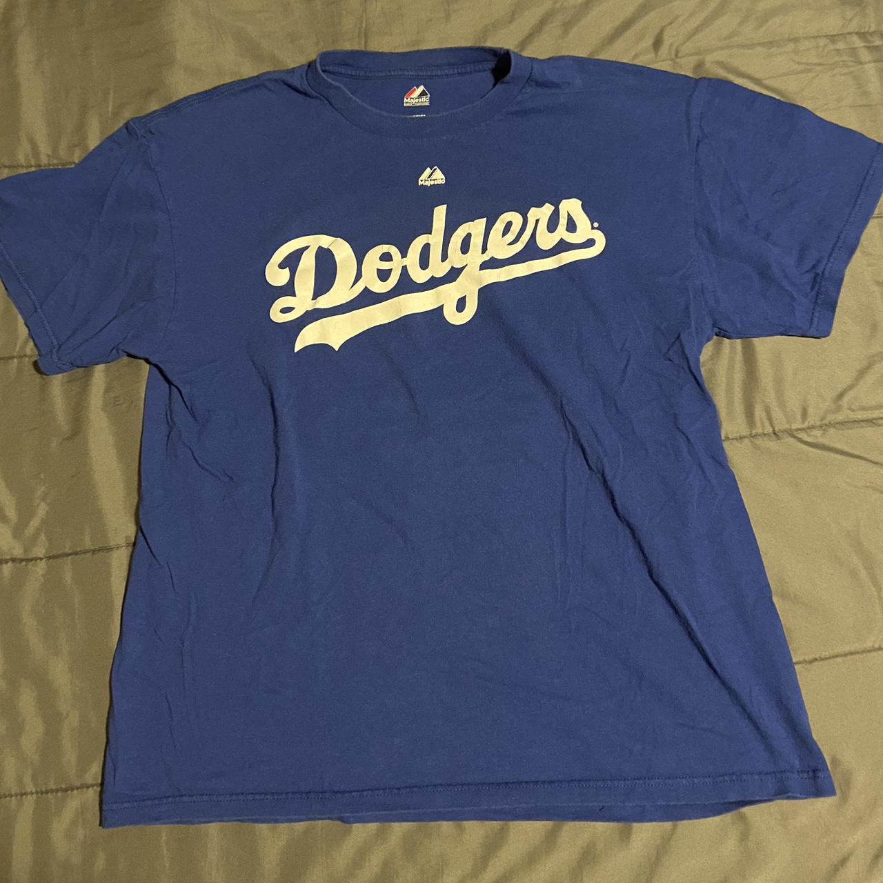 Majestic, Shirts, Yasiel Puig Los Angeles Dodgers Jersey