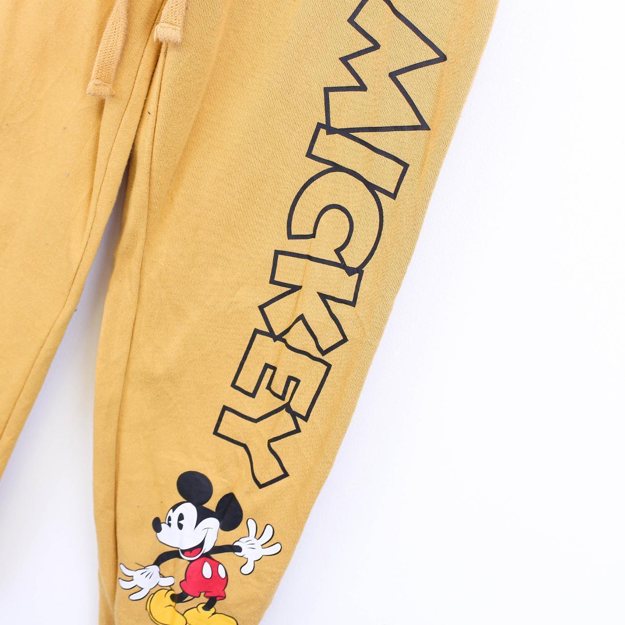 Disney Mickey Mouse Joggers Size XL Elastic Waist - Depop