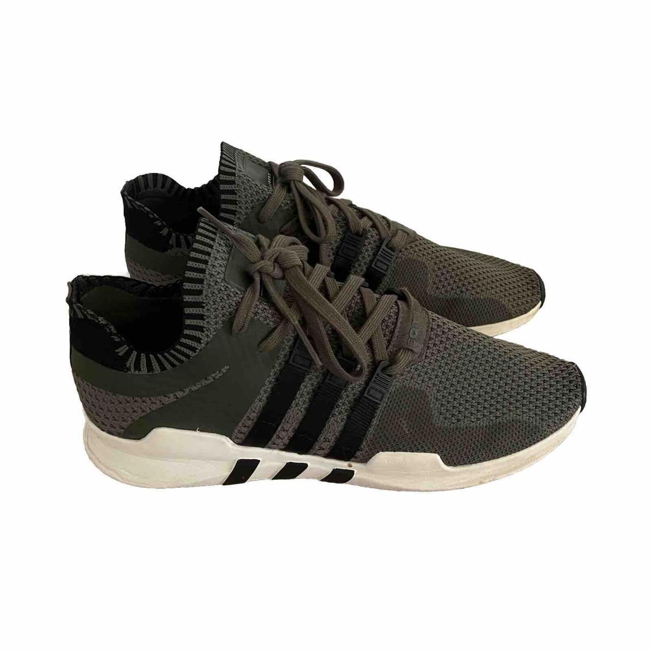 Olive green adidas eqt support adv online