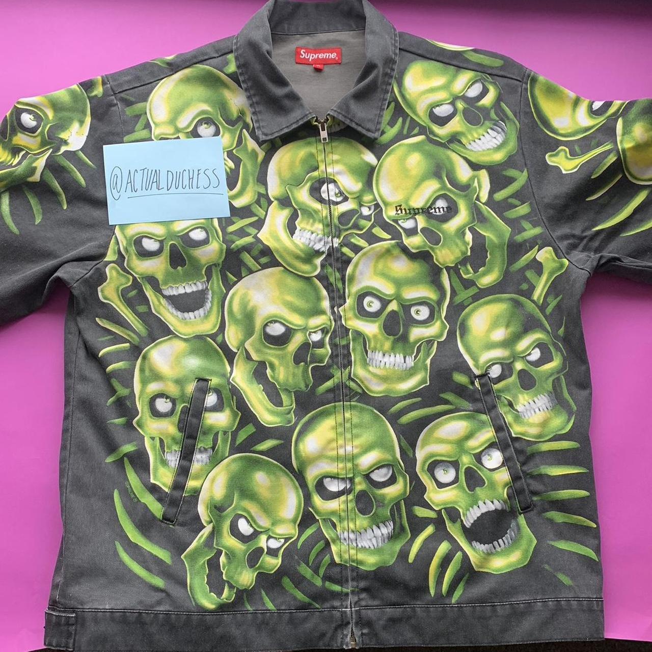 Skull pile jacket on sale