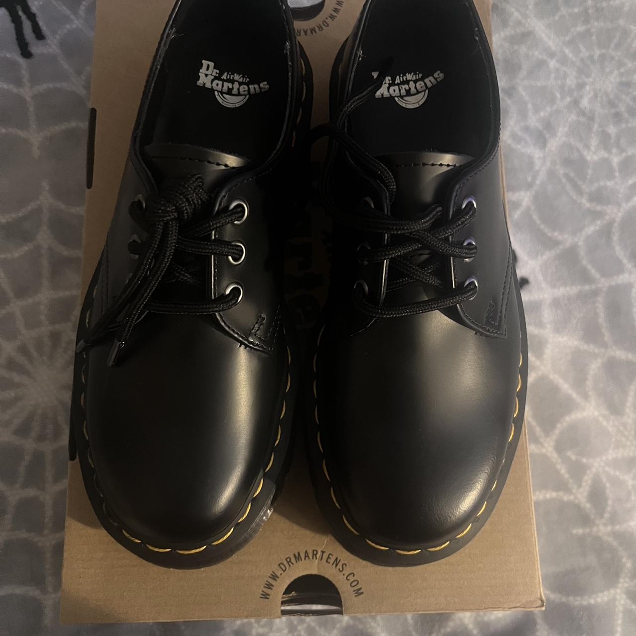 platform doc martens 1461 quad size 7W barley worn ,... - Depop