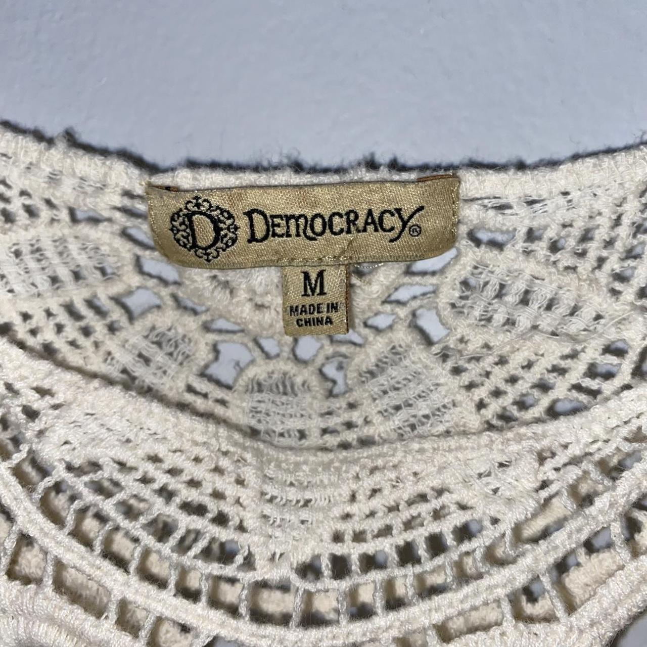 Democracy Women's Cream Shirt (2)
