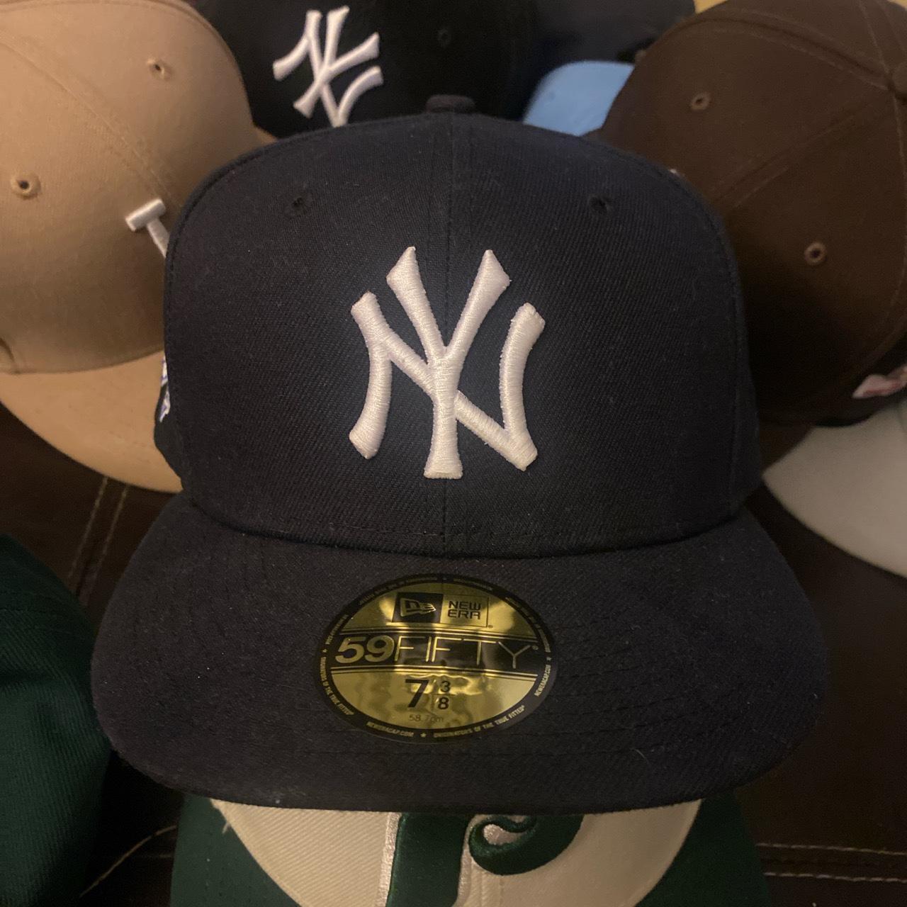 Navy Blue New York Baseball Hat! Women or - Depop