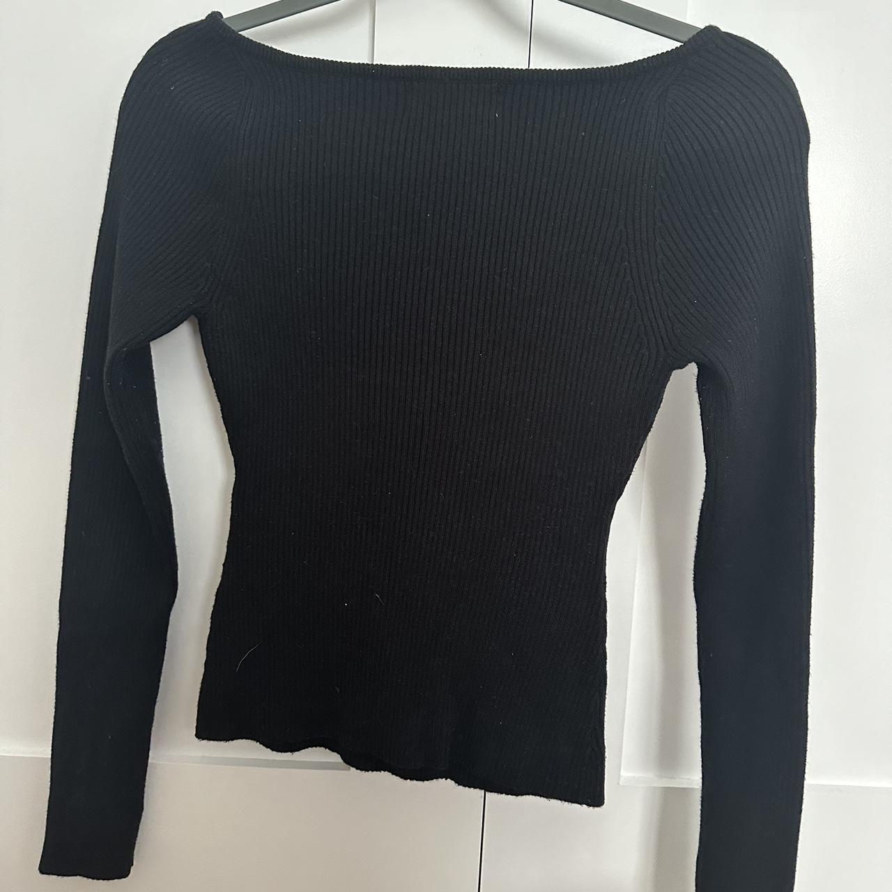 Ruby and Jenna long sleeve Size medium/large Black... - Depop