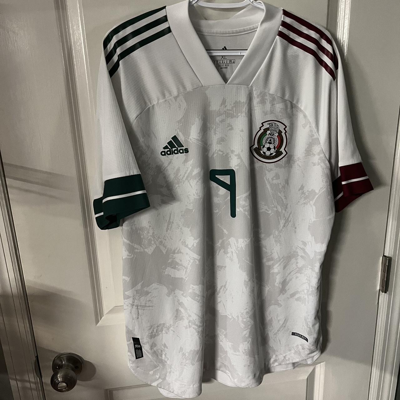 Mexico soccer jersey number 9 raúl from the 2020... - Depop