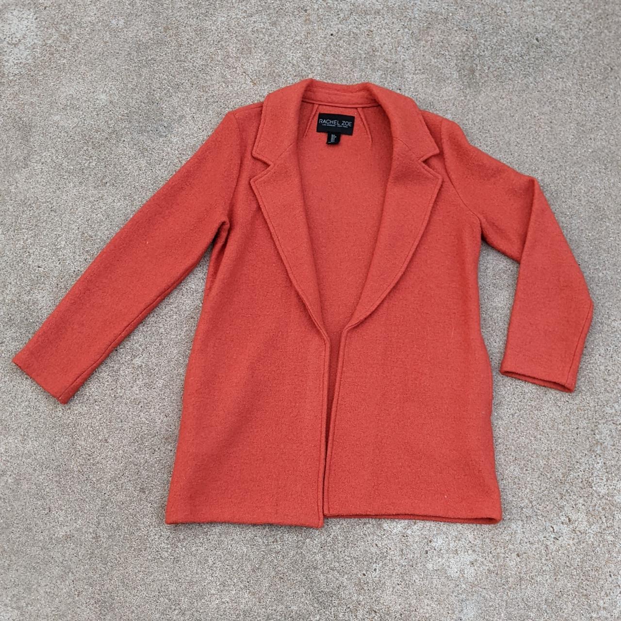 Rachel zoe orange on sale coat