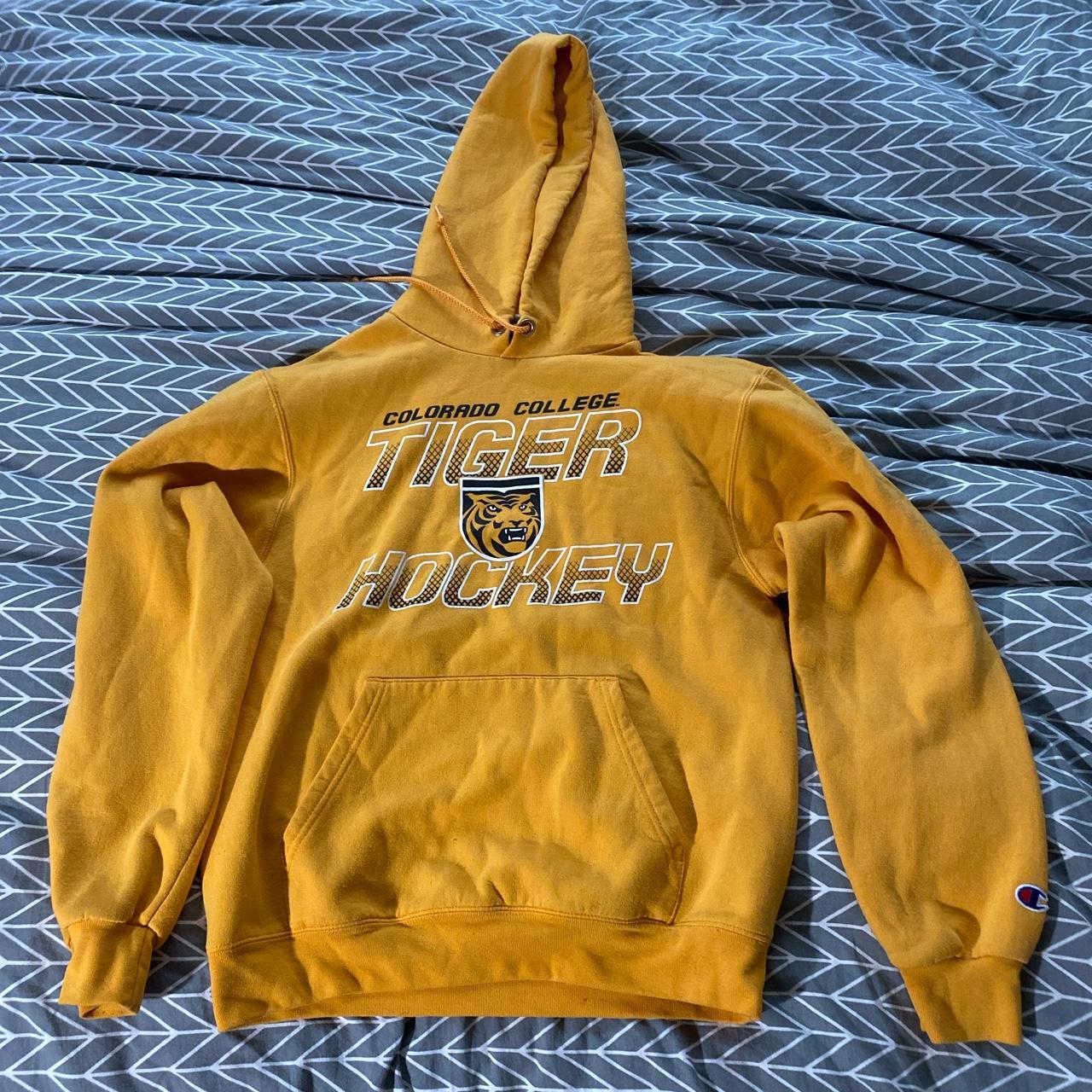 Champion Colorado College hockey hoodie, size small.... - Depop