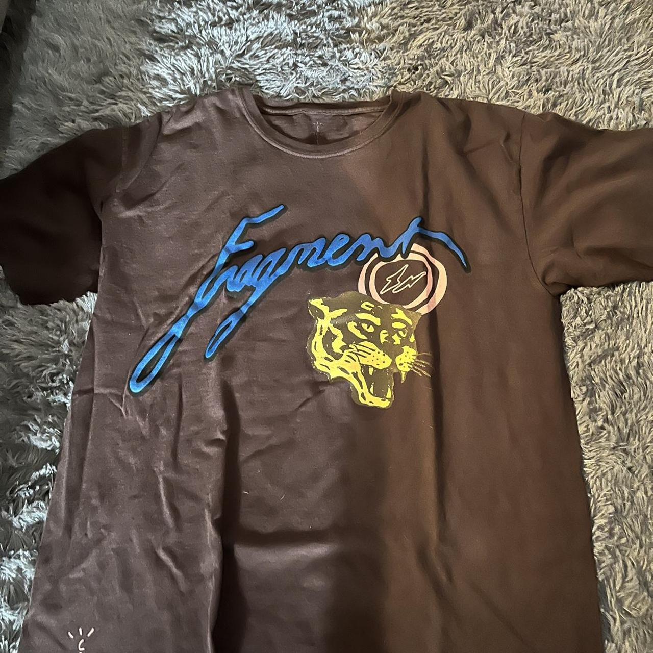 cactus jack fragment t shirt, L - Depop