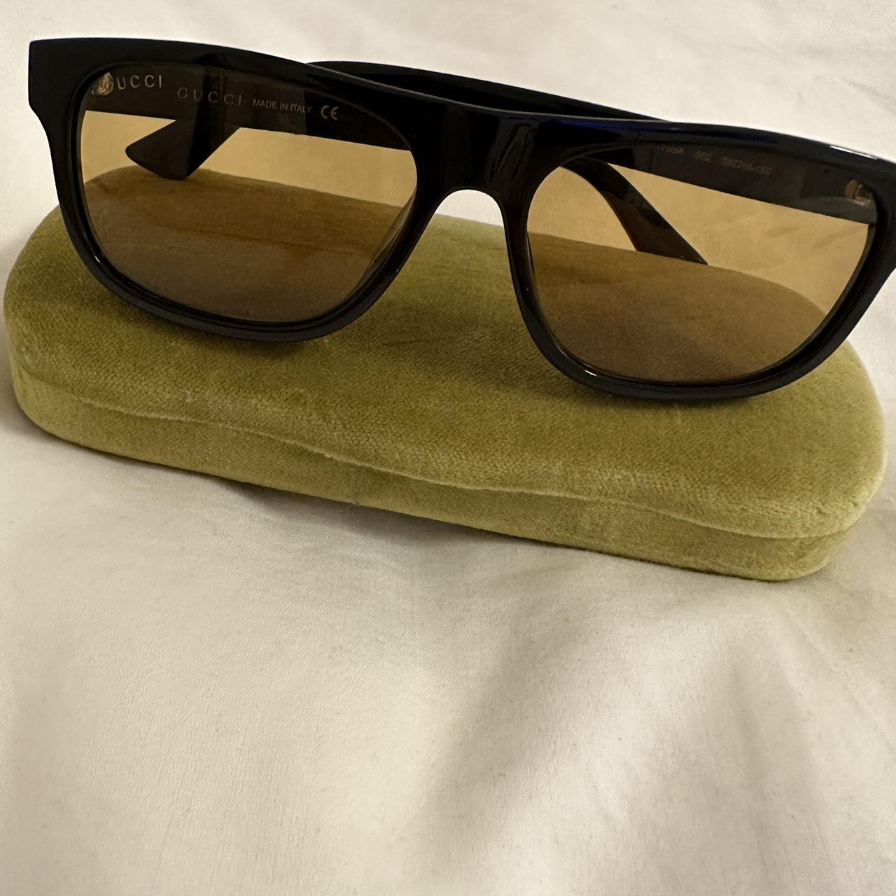 gucci women's black sunglasses