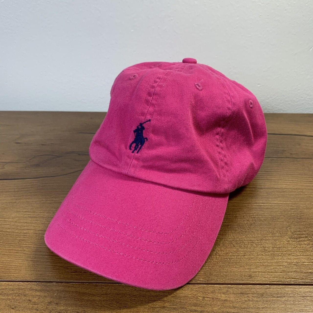 Polo Ralph Lauren Strapback Hat Cap Pink Pony. Depop